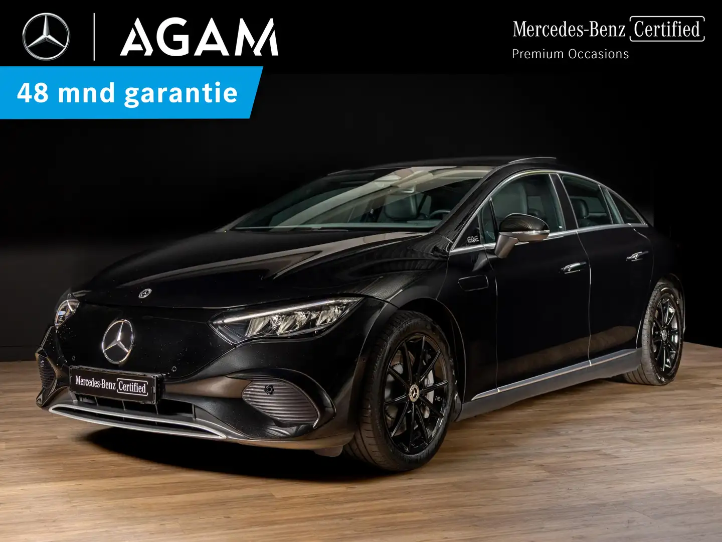 Mercedes-Benz EQE 300 Limousine Business Line 89 kWh Panorama dak Zwart - 1