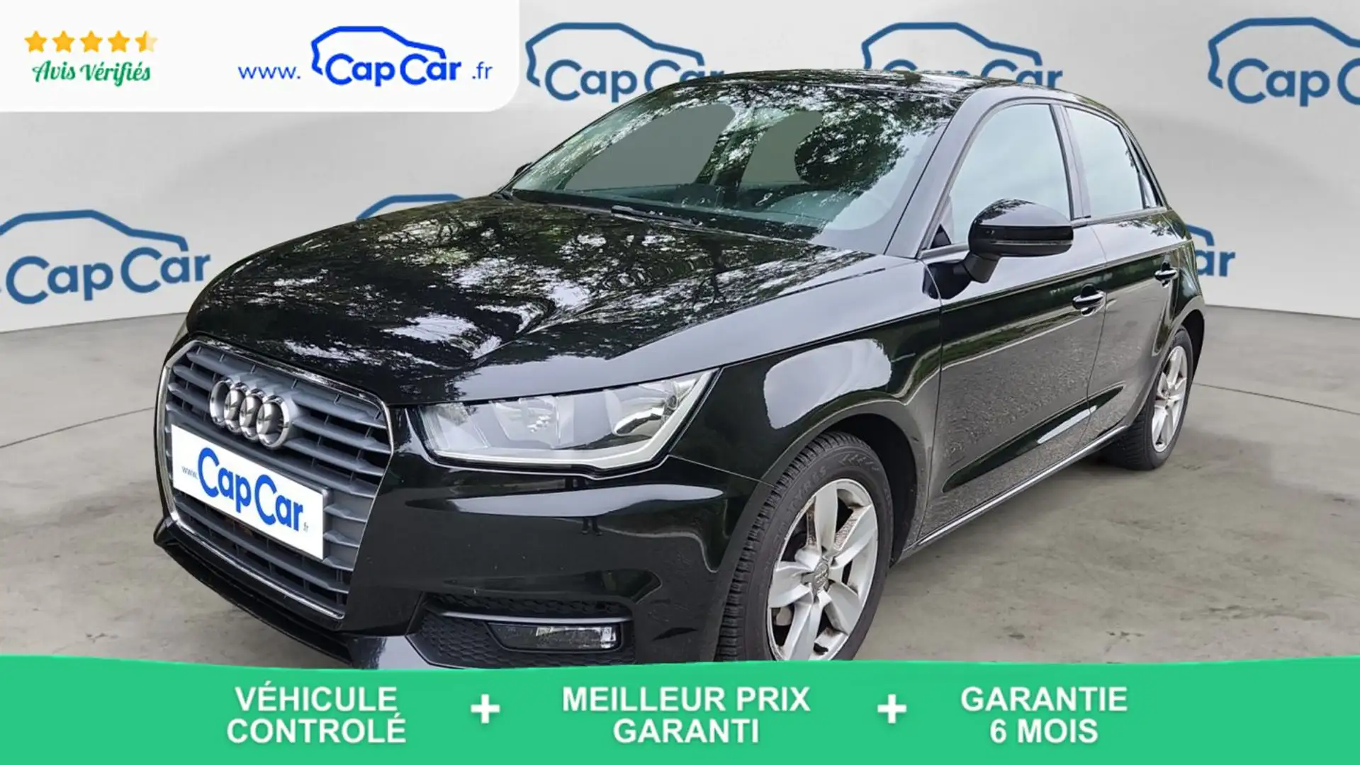 Audi A1 I 1.4 TDI 90 Business Line Noir - 1