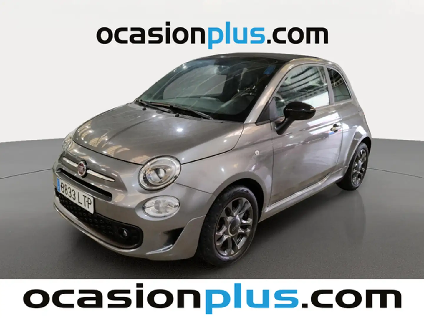 Fiat 500C 1.0 Hybrid Connect 52kW Gris - 2