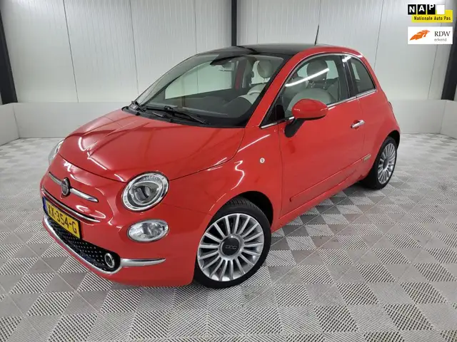 Fiat 500 0.9 TwinAir Turbo Collezione, Navigatie, Glazendak