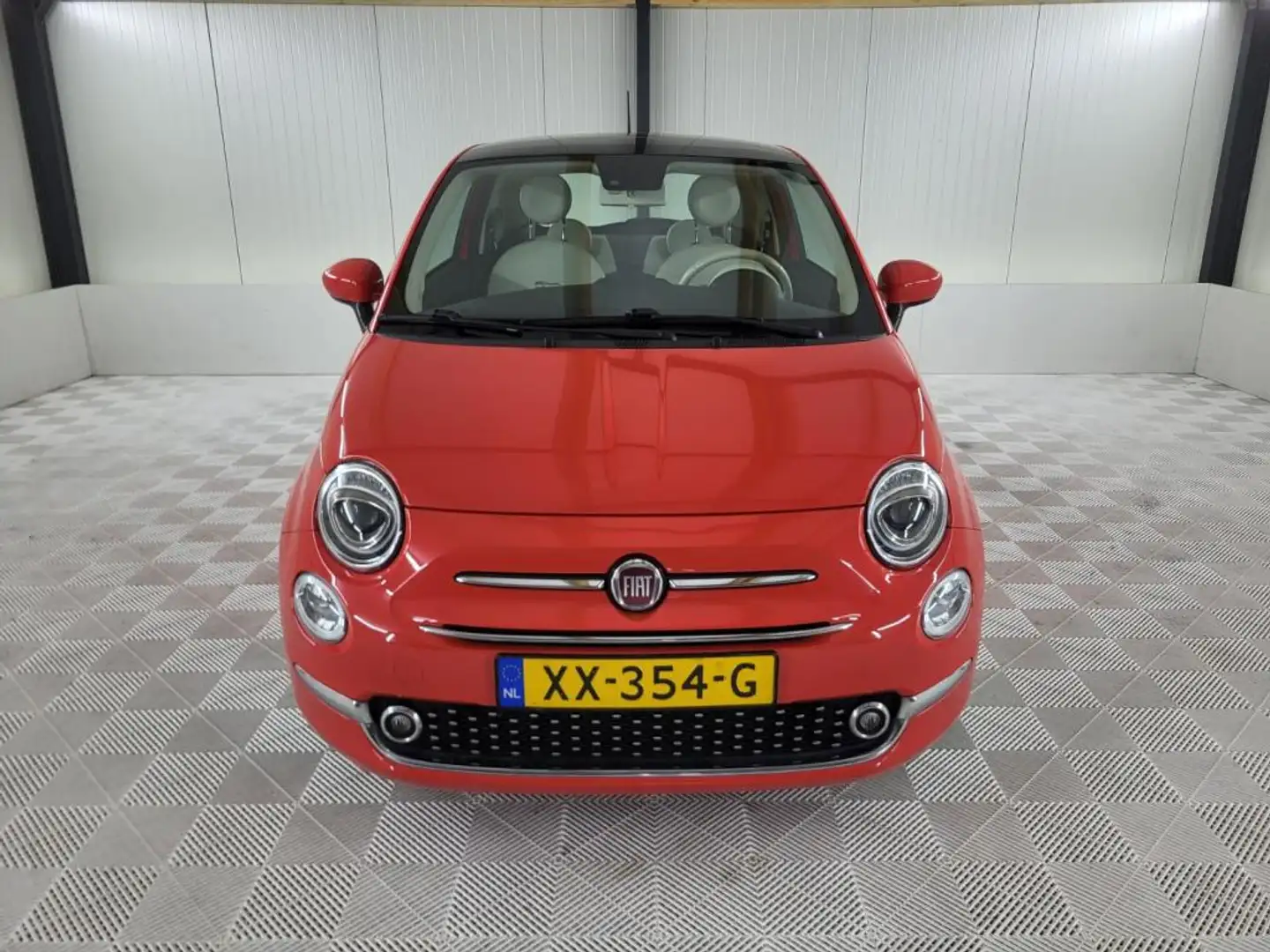 Fiat 500 0.9 TwinAir Turbo Collezione, Navigatie, Glazendak Rouge - 2