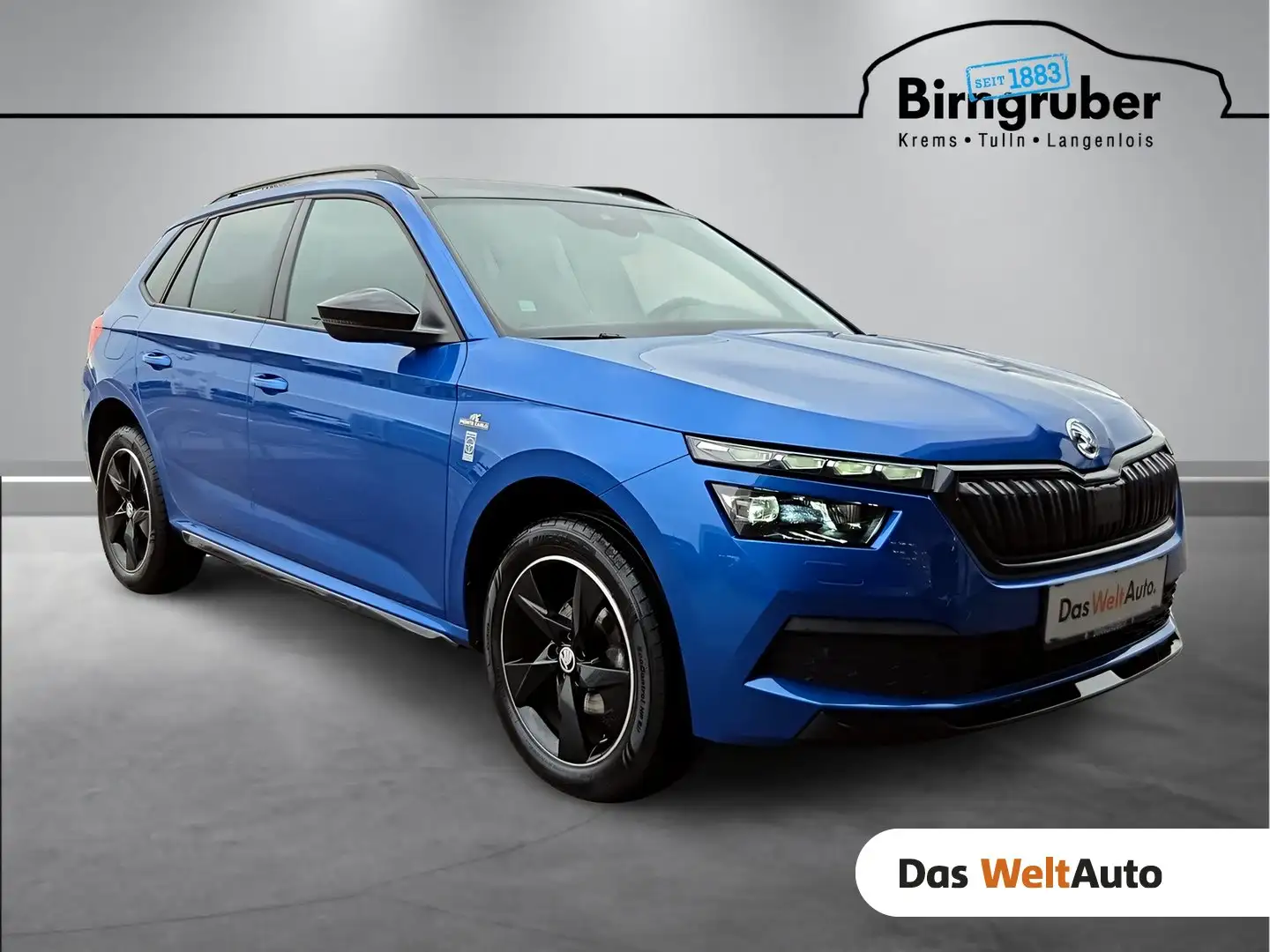 Skoda Kamiq MONTE CARLO TSI DSG Blau - 1