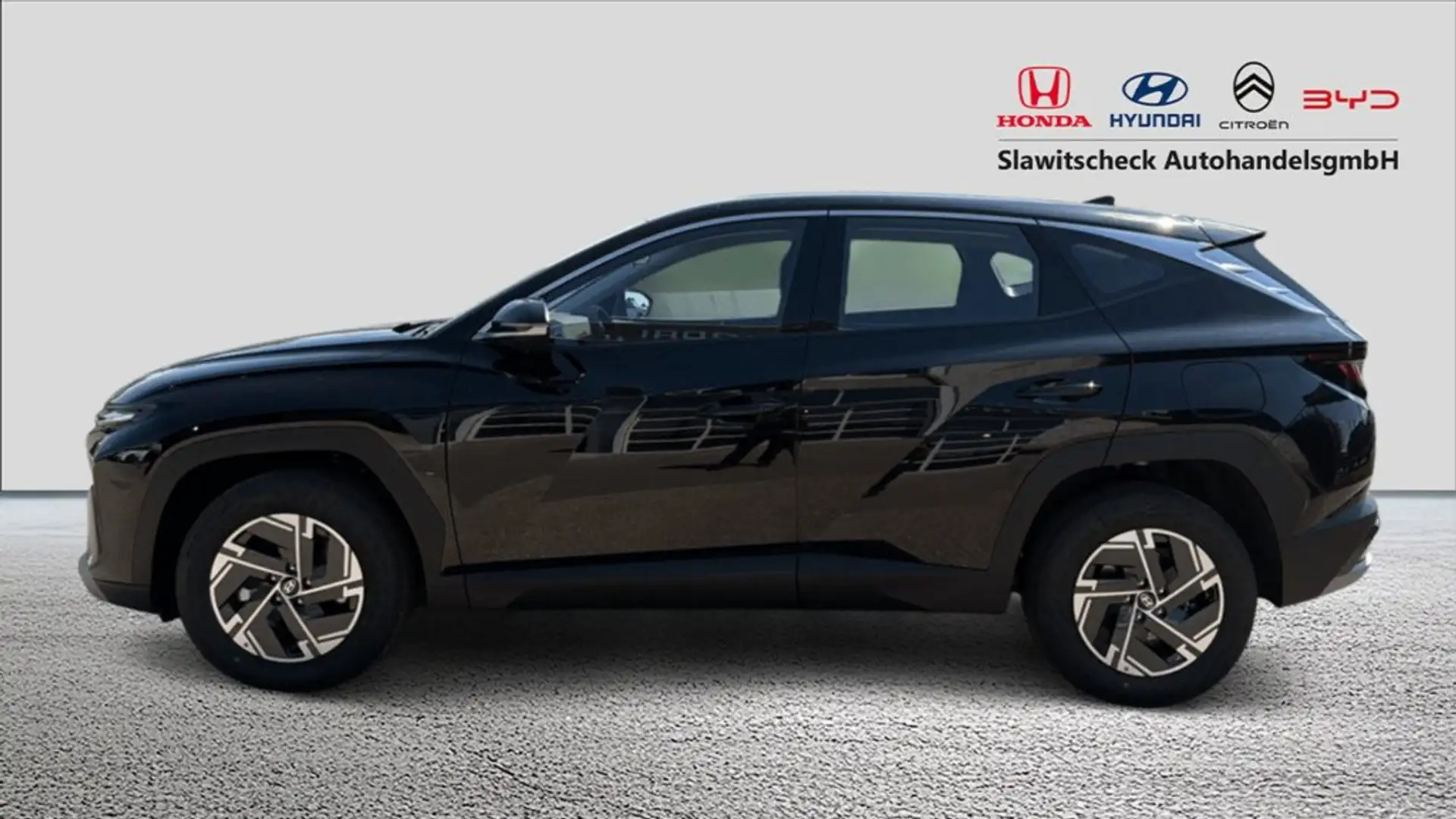 Hyundai TUCSON NX4 Smart Line 1,6 T-GDi 2WD DCT inkl. Winter- & Smart Plus Schwarz - 2