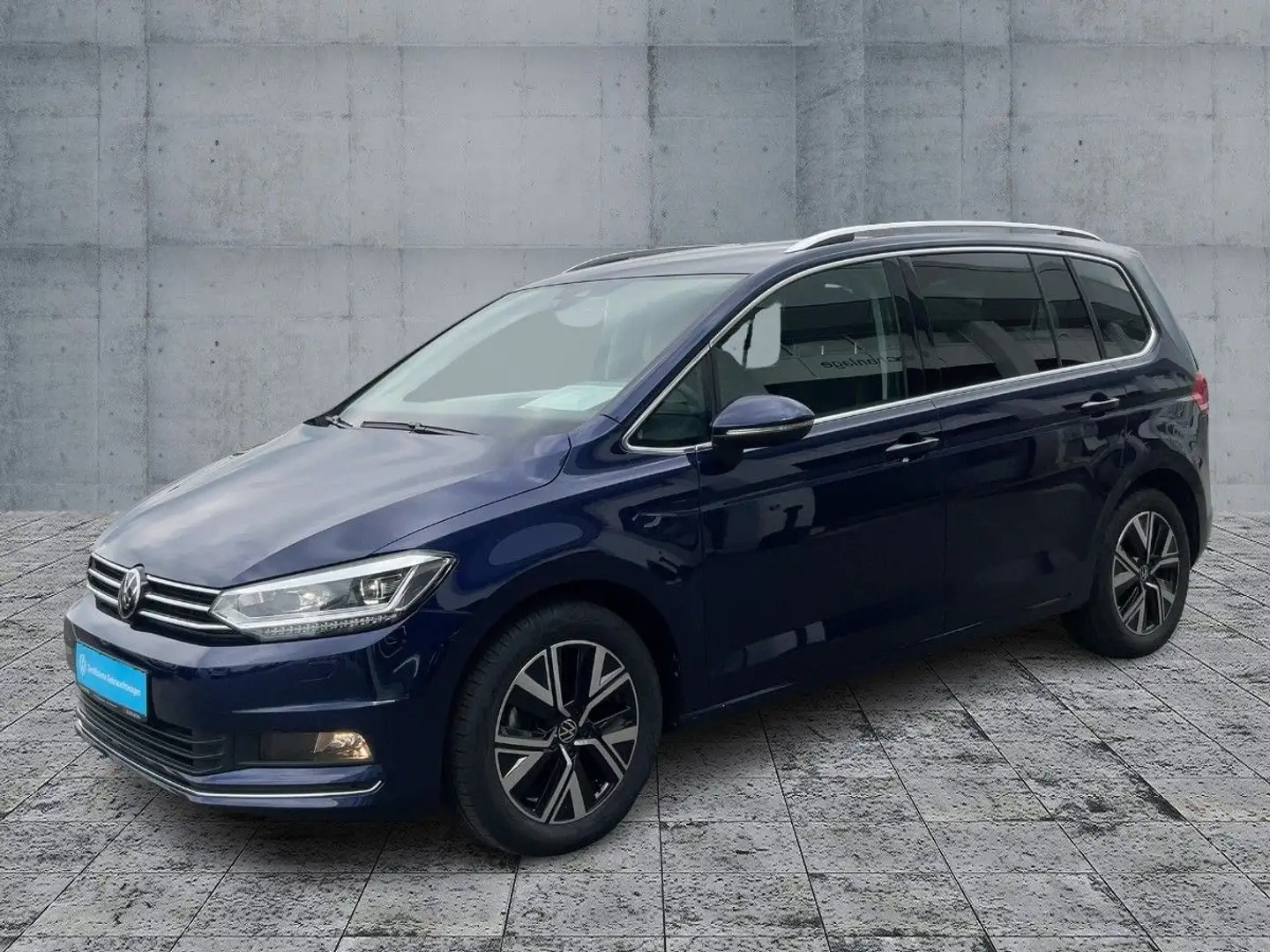 Volkswagen Touran 2.0TDI DSG HL 5JG+LED+NAV+AHK+DYNAUDIO+7S Blau - 2