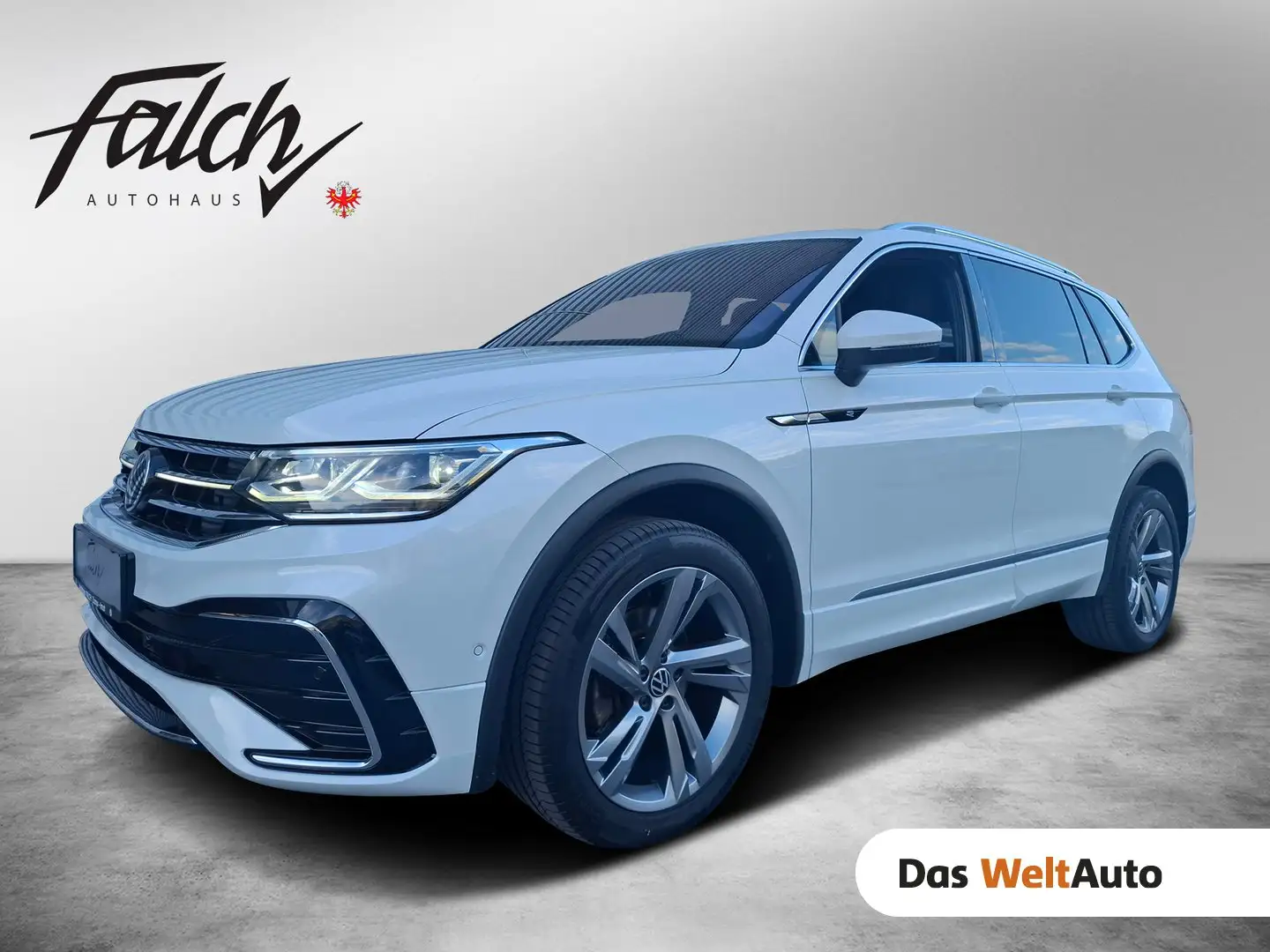 Volkswagen Tiguan Allspace R-Line TDI 4MOTION DSG Weiß - 1