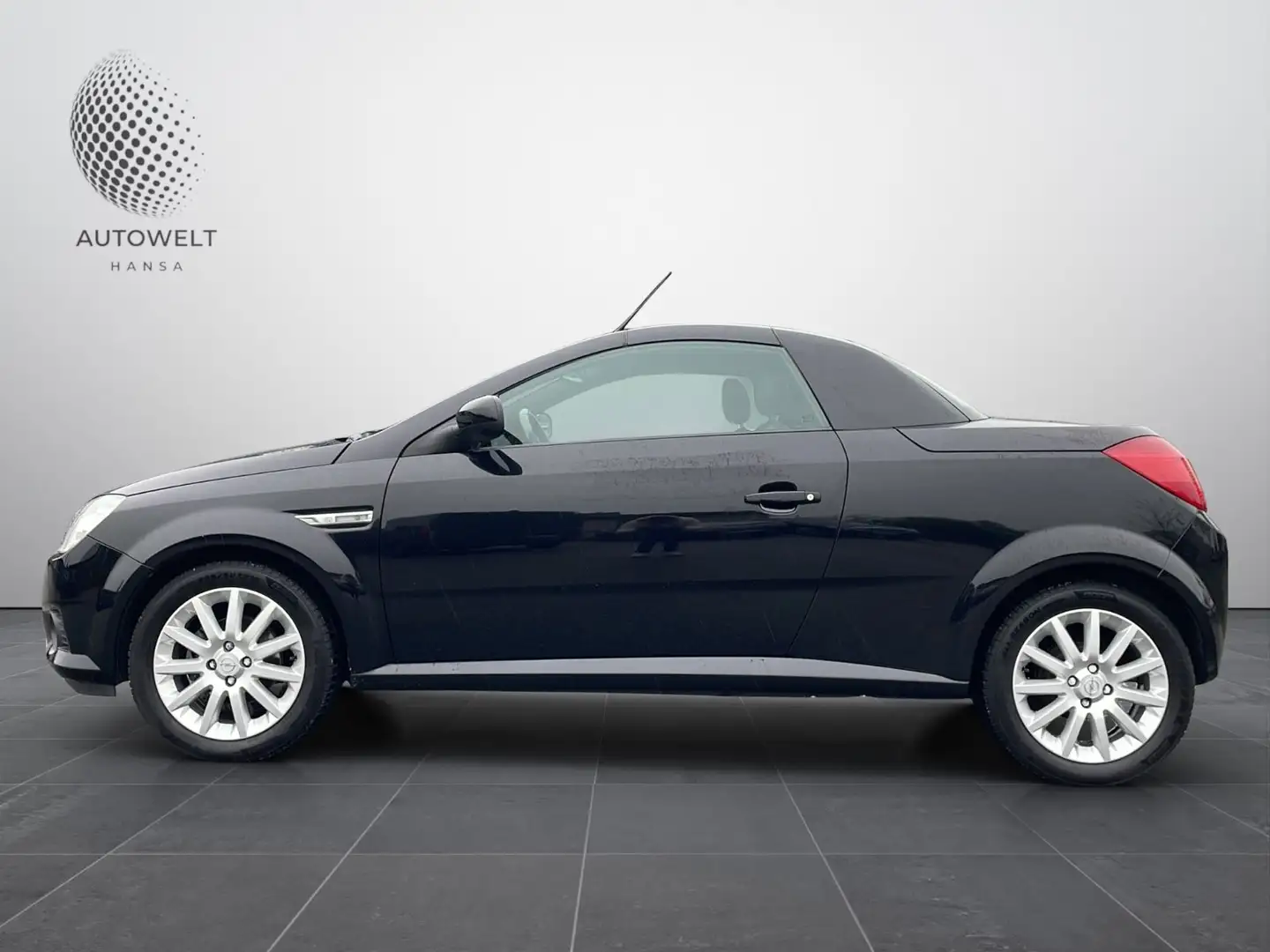 Opel Tigra TwinTop 1.HD/NUR 84t.KM/LEDER/54€ RATE Schwarz - 2