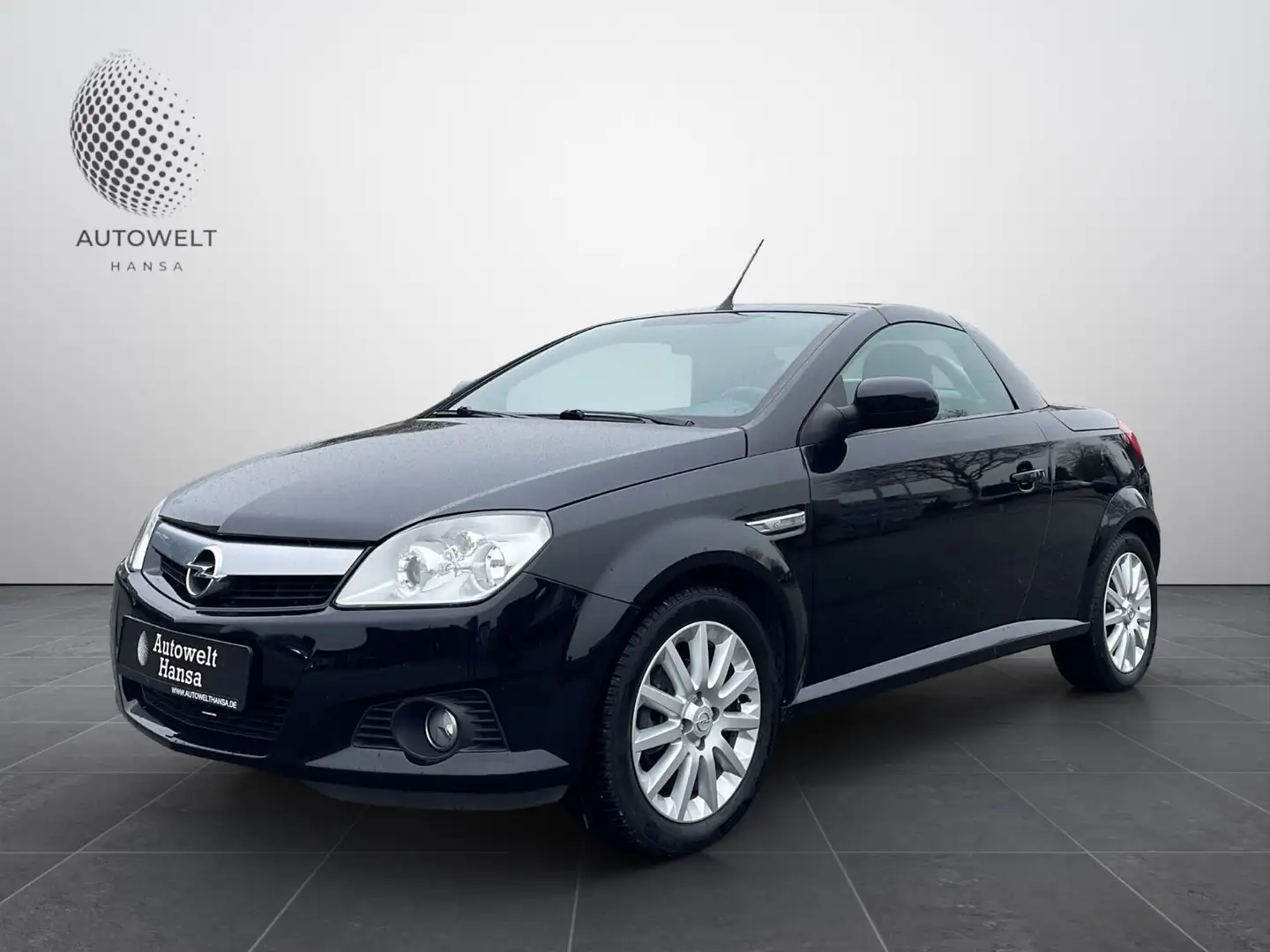 Opel Tigra TwinTop 1.HD/NUR 84t.KM/LEDER/54€ RATE Schwarz - 1