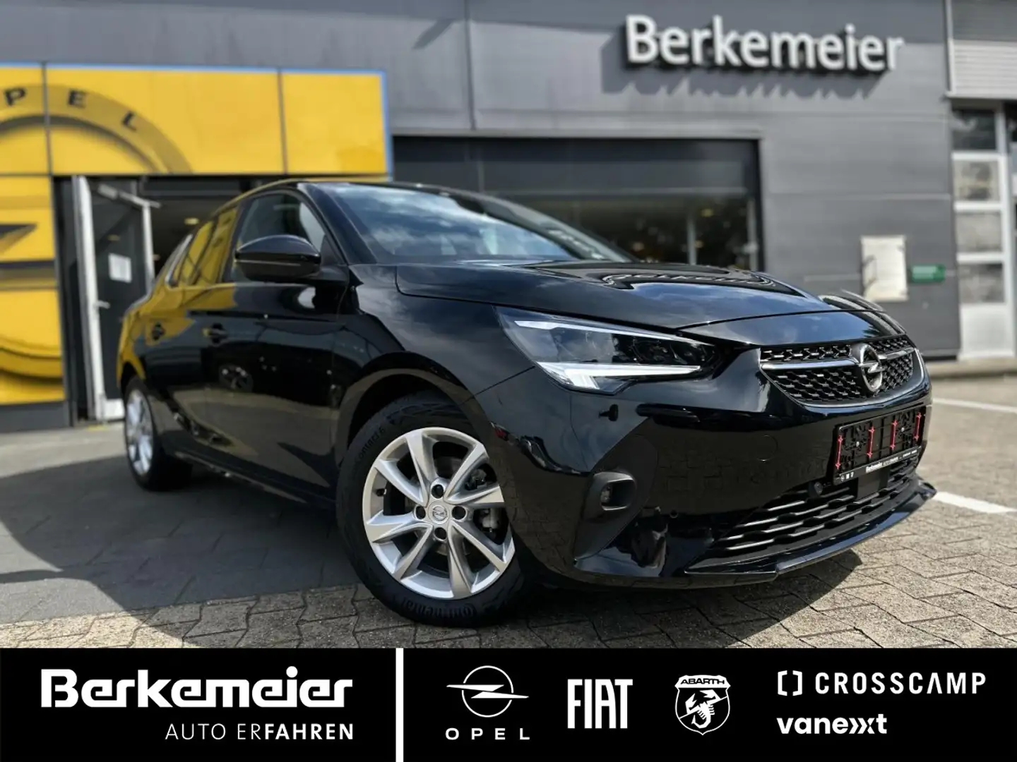 Opel Corsa Elegance 1.2 ** Navi/PDC/Sitzhz. ** Noir - 1