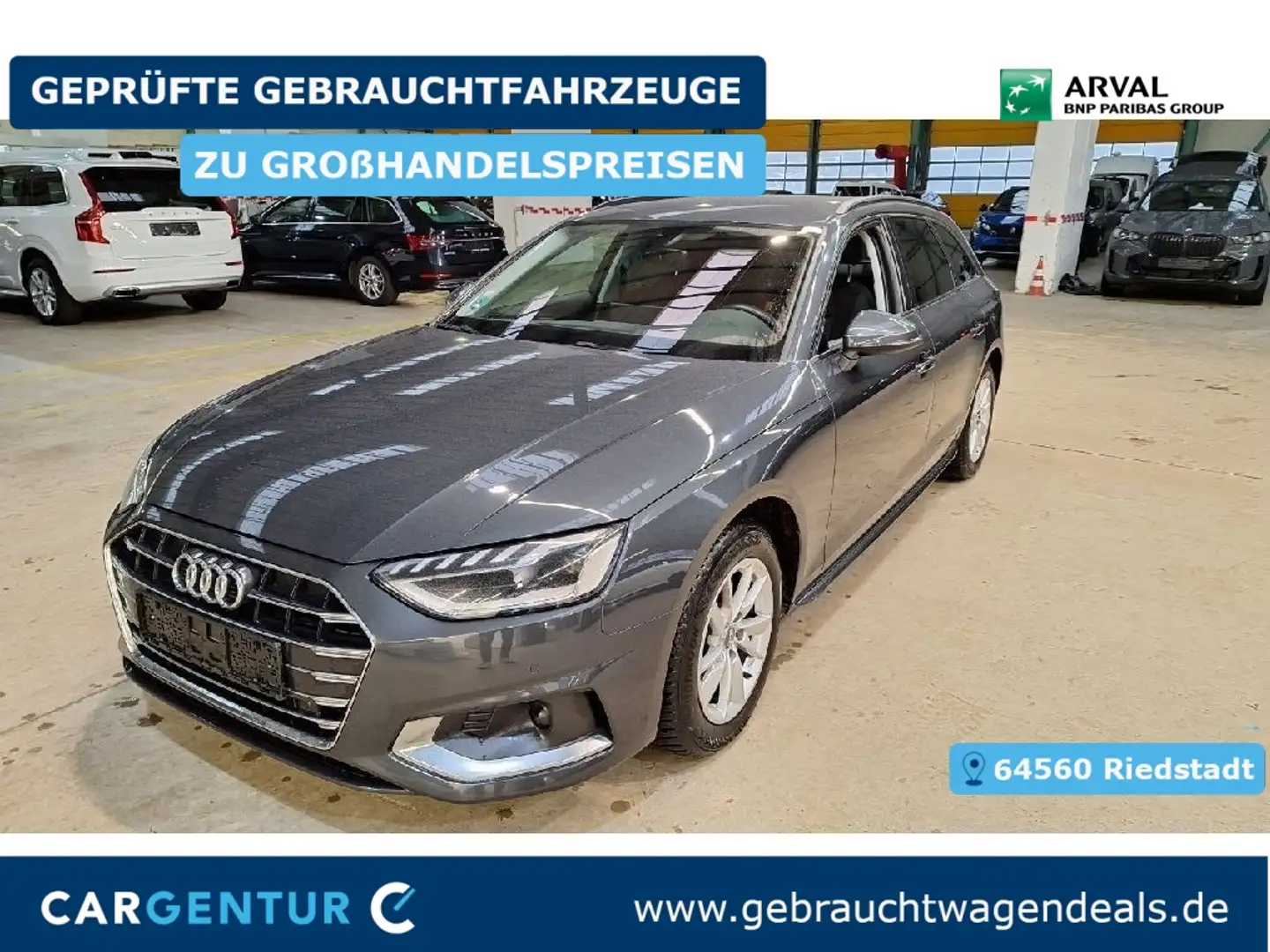 Audi A4 35 2.0 TDI Avant advanced Virtual SpoSi ACC Gris - 1