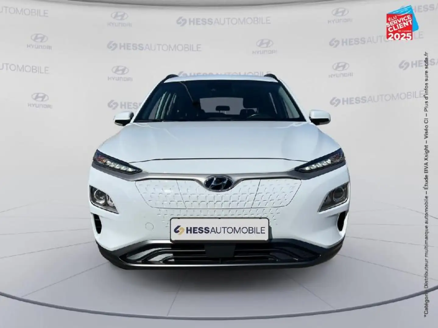 Hyundai KONA Electric 136ch Intuitive Euro6d-T EVAP 2cv Camera  Blanc - 2