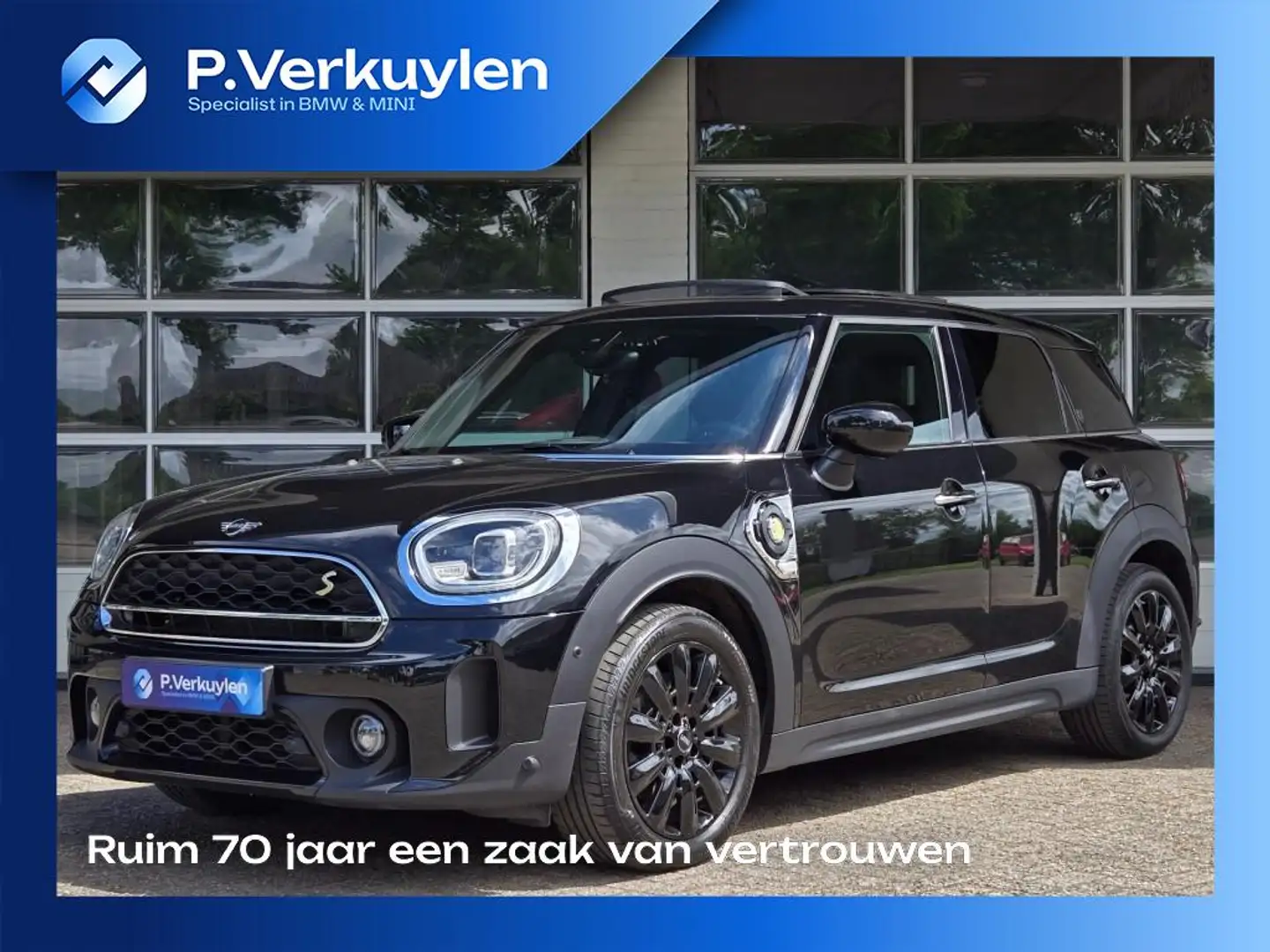 MINI Cooper SE Countryman 2.0 CO.S E ALL4 Yours I PANORAMA I LEDER I CAMERA Zwart - 1