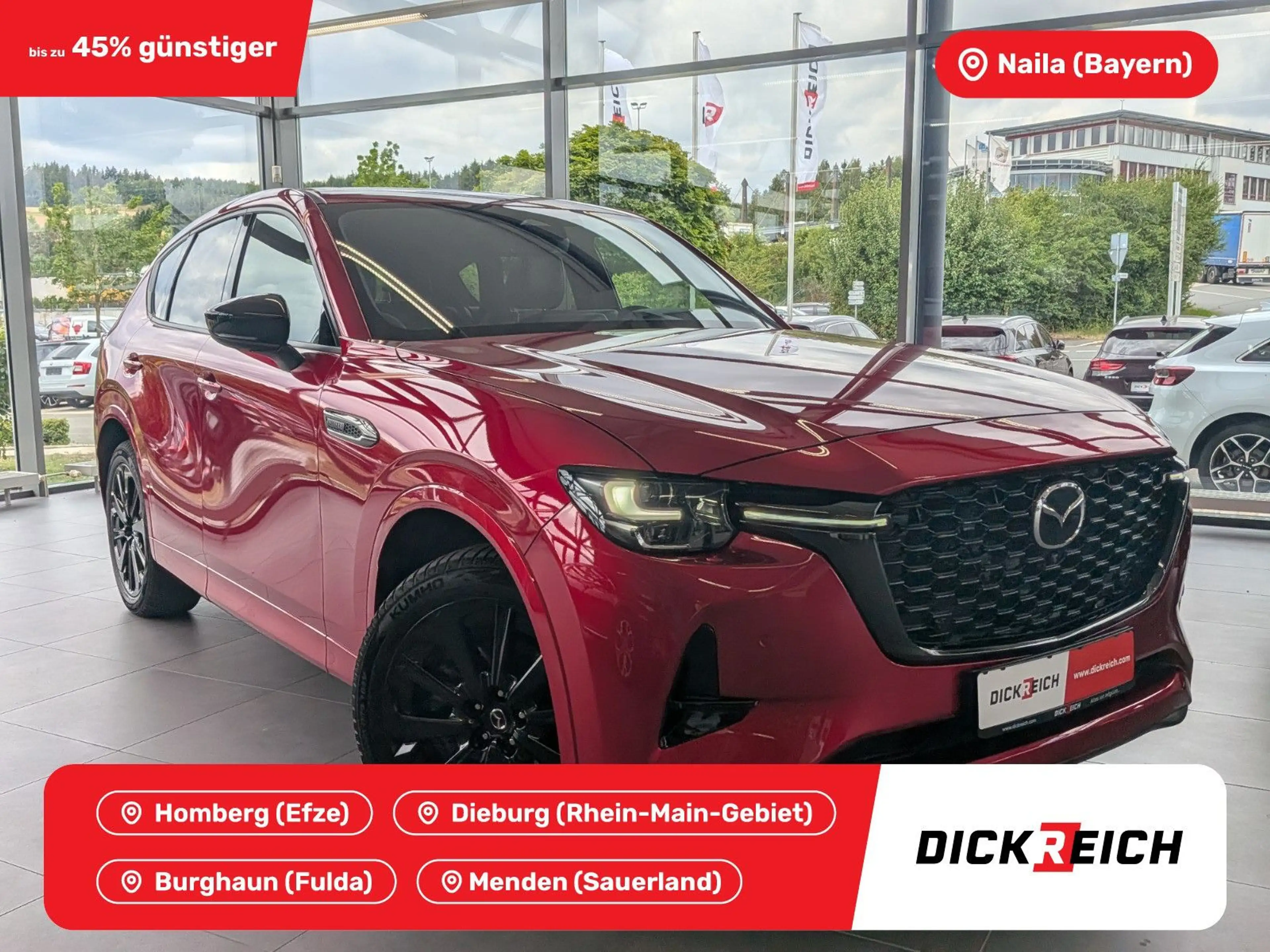 Mazda CX-60 e-SKYACTIV-D254 HOMURA+ AWD Pano HUD Bose
