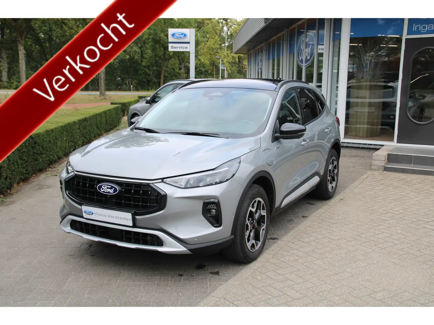 Ford Kuga 2.5 PHEV 243 PK Active X Automaat WINTER PACK | B& Grijs - 1