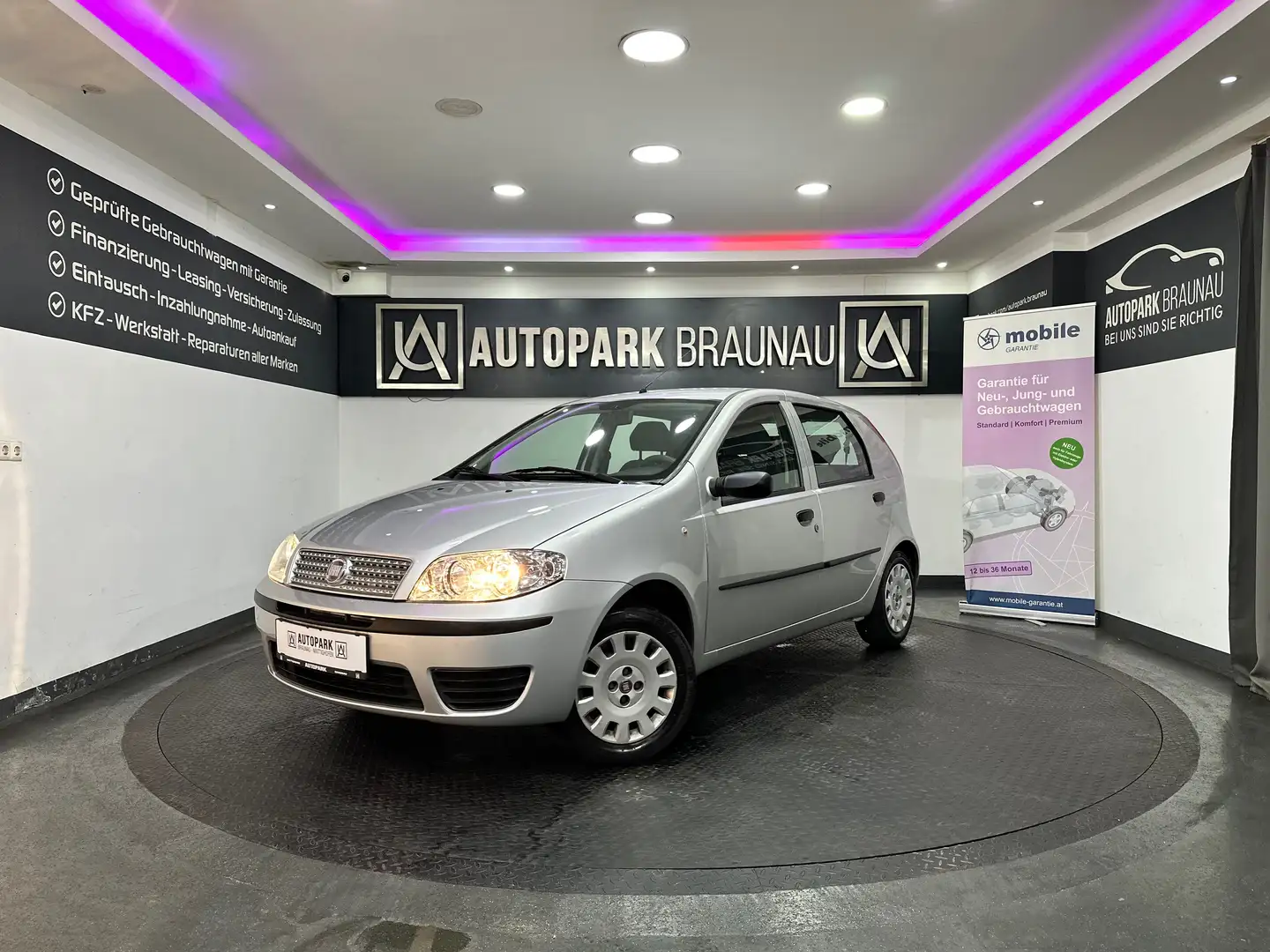 Fiat Punto 1,2 *1.BESITZ*8-FACH* Grau - 1