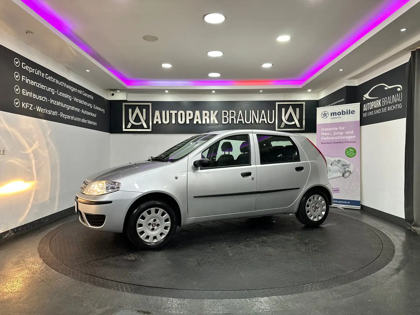 Fiat Punto 1,2 *1.BESITZ*8-FACH* Grau - 2