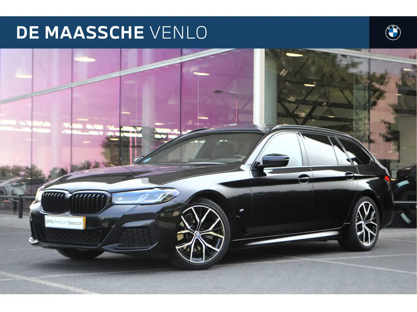 BMW 520 5 Serie Touring 520i High Executive M Sport Automa Negro - 1