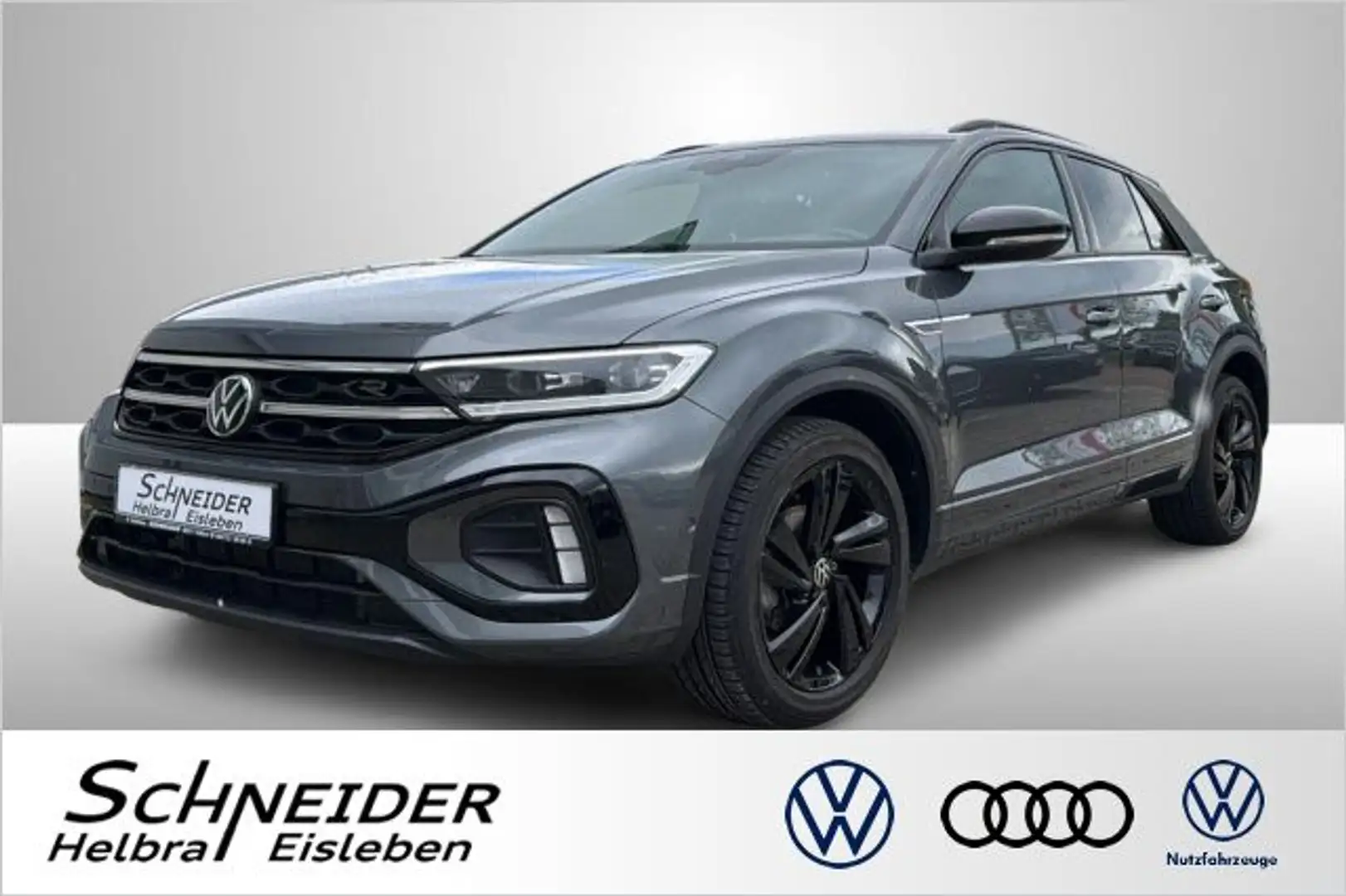 Volkswagen T-Roc 1.5 TSI DSG R-LINE AZV+NAVI+IQ.LIGHT+CAM+MAS Gris - 1