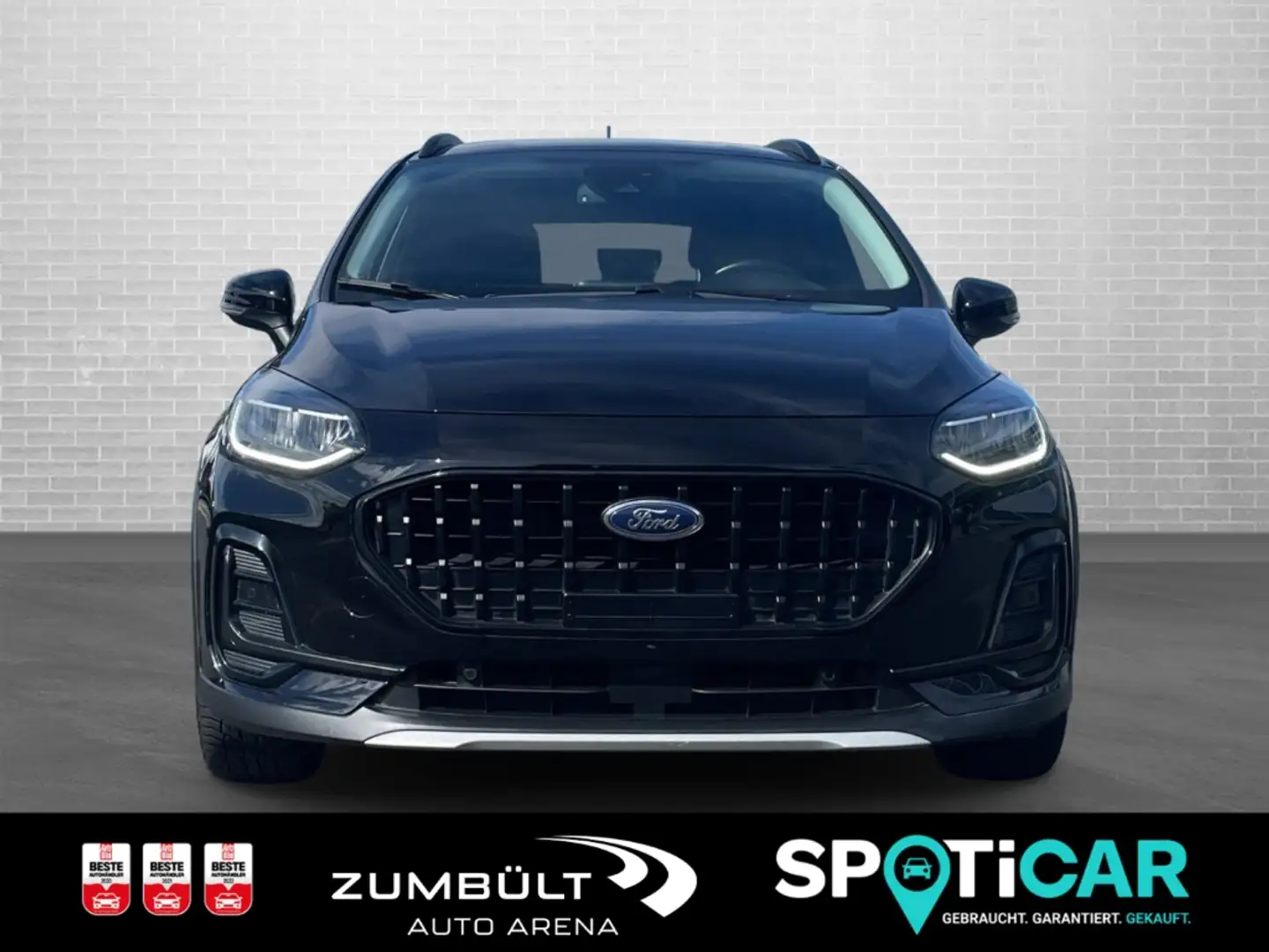 Ford Fiesta 1.0 Hybrid Active X +Navi LED SHZ ACC Kamera Kurve Schwarz - 2