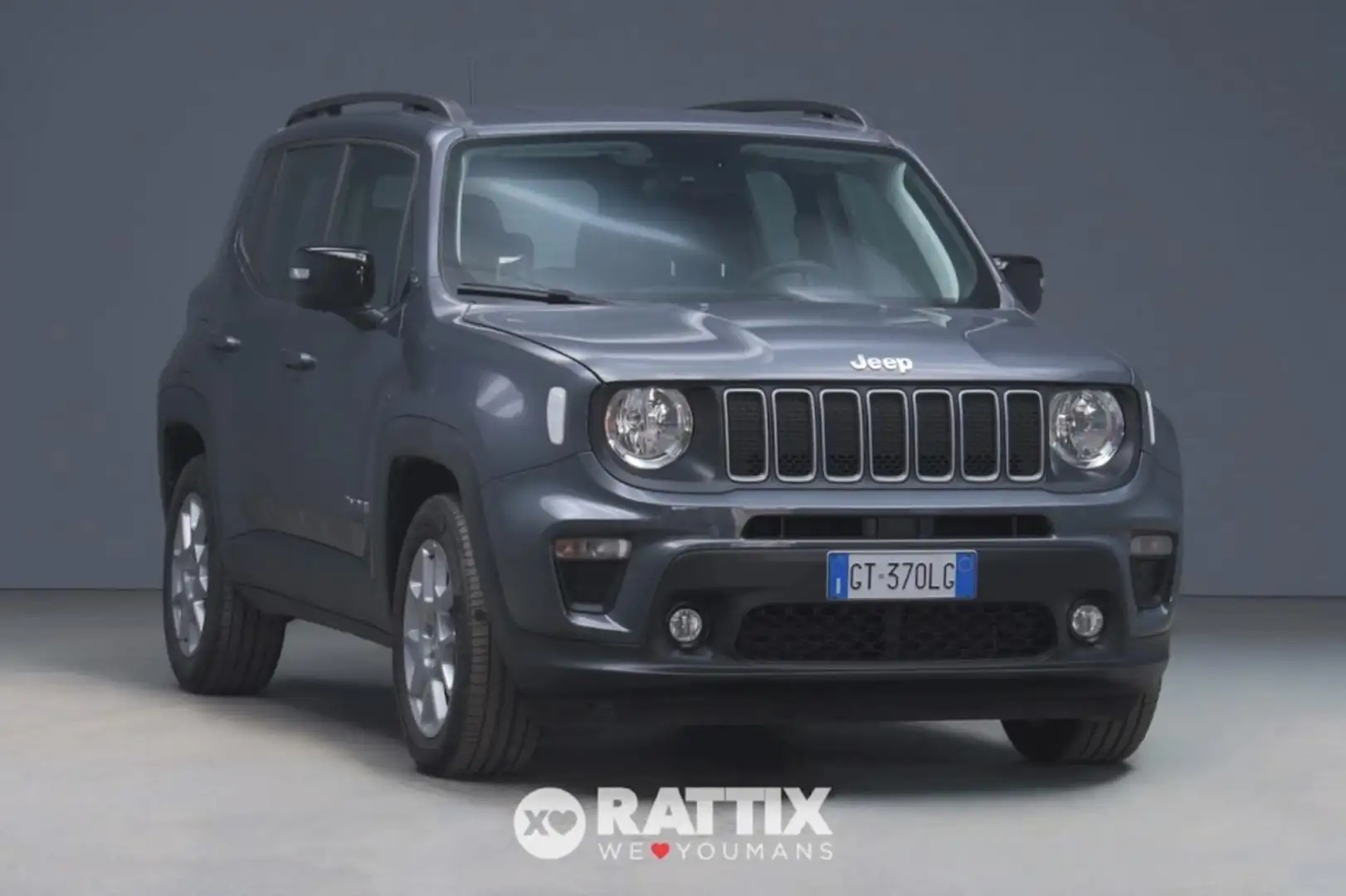 Jeep Renegade 1.5 Turbo T4 Mhev 130CV Limited DCT Grijs - 1
