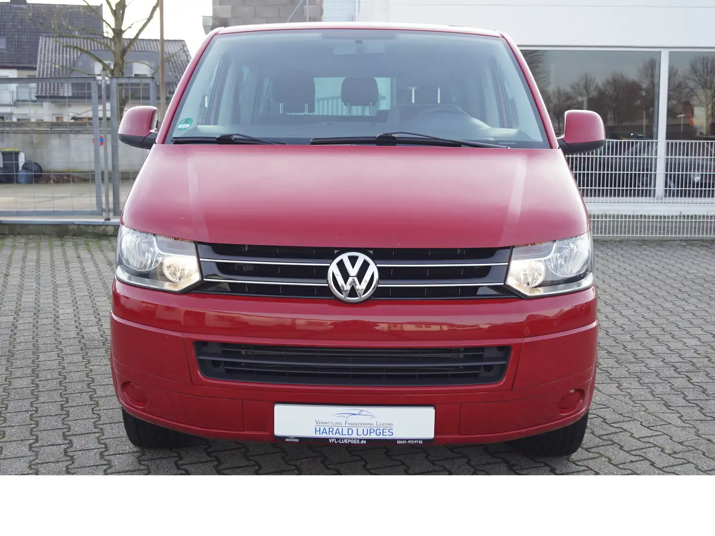 Volkswagen T5 Caravelle Comfort. lang, 4-Motion, 7-Sitzer Rouge - 2