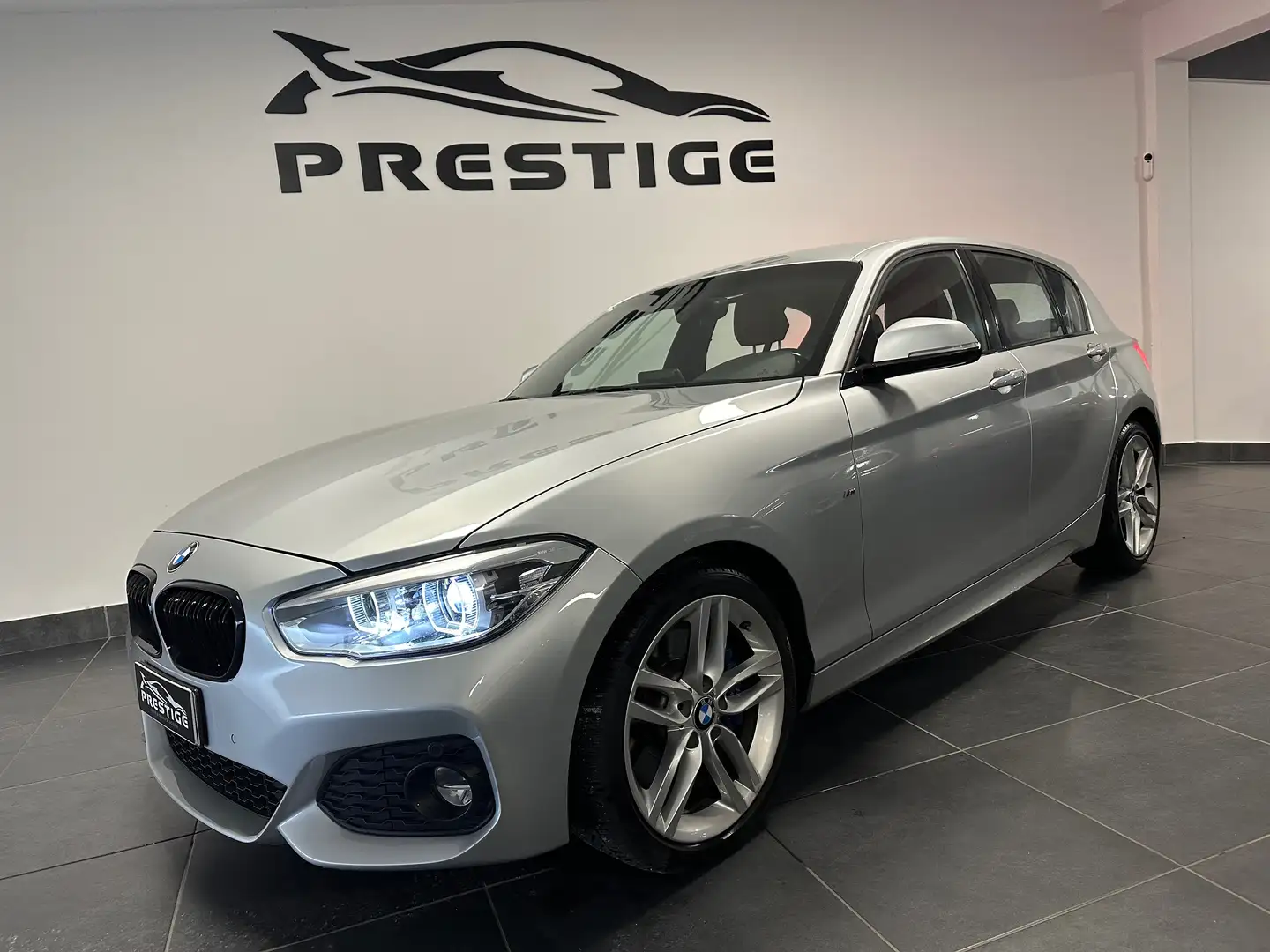 BMW 125 BMW 125D M-SPORT 224CV PELLE ROSSA AUTOMATICA FULL Argintiu - 2