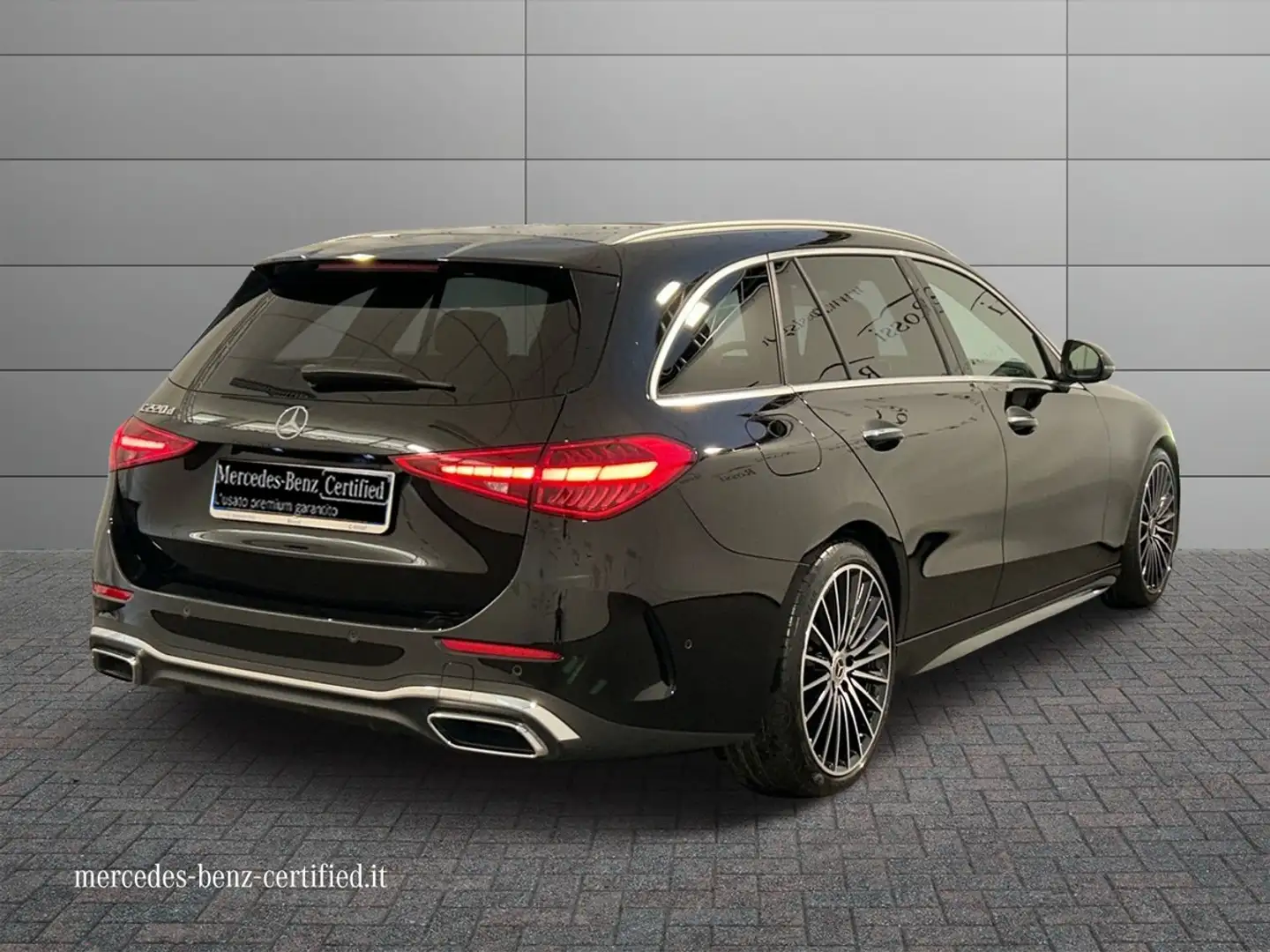 Mercedes-Benz C 220 C SW 220 d mhev AMG Line Premium Plus 197cv auto Nero - 2