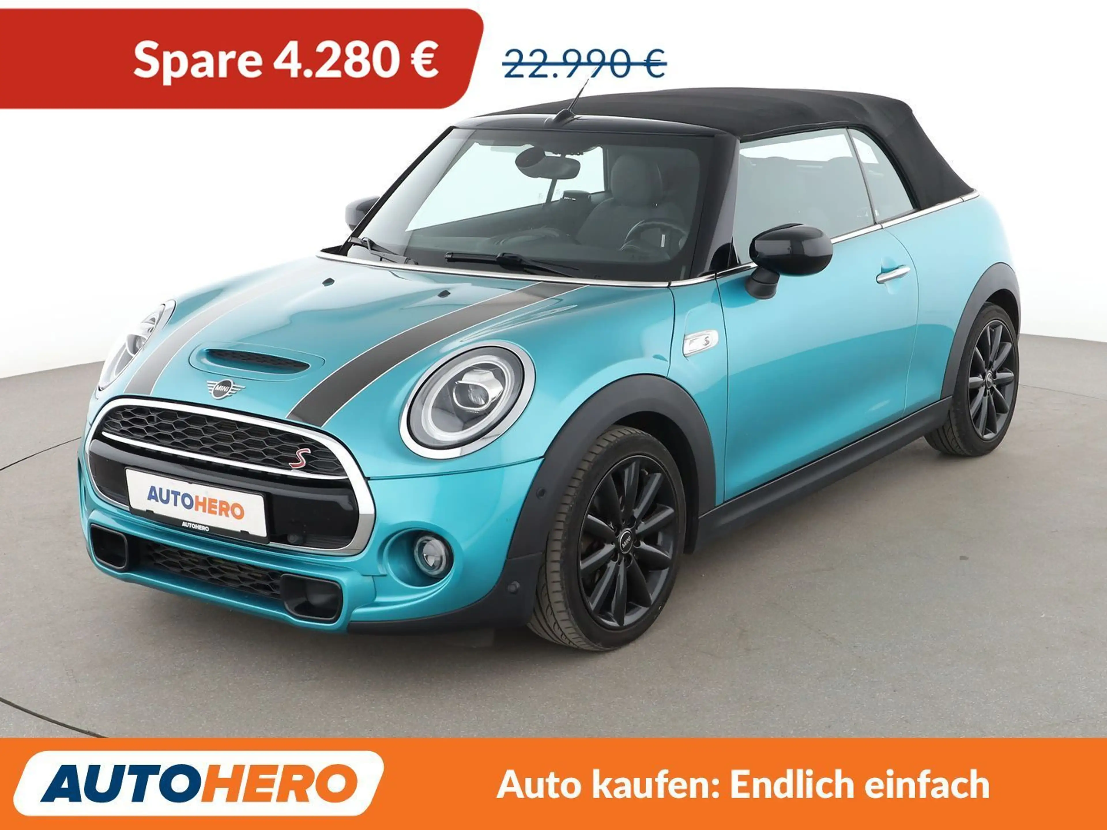 MINI Cooper S Cabrio Cooper S*NAVI*LED*TEMPOMAT*PDC*SHZ*BLUETOOTH*