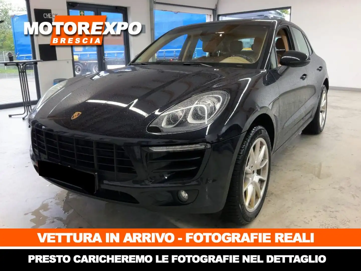 Porsche Macan 3.0d S 250cv PDK  Pelle-20"-Tetto Pan-GTraino-PASM Noir - 1