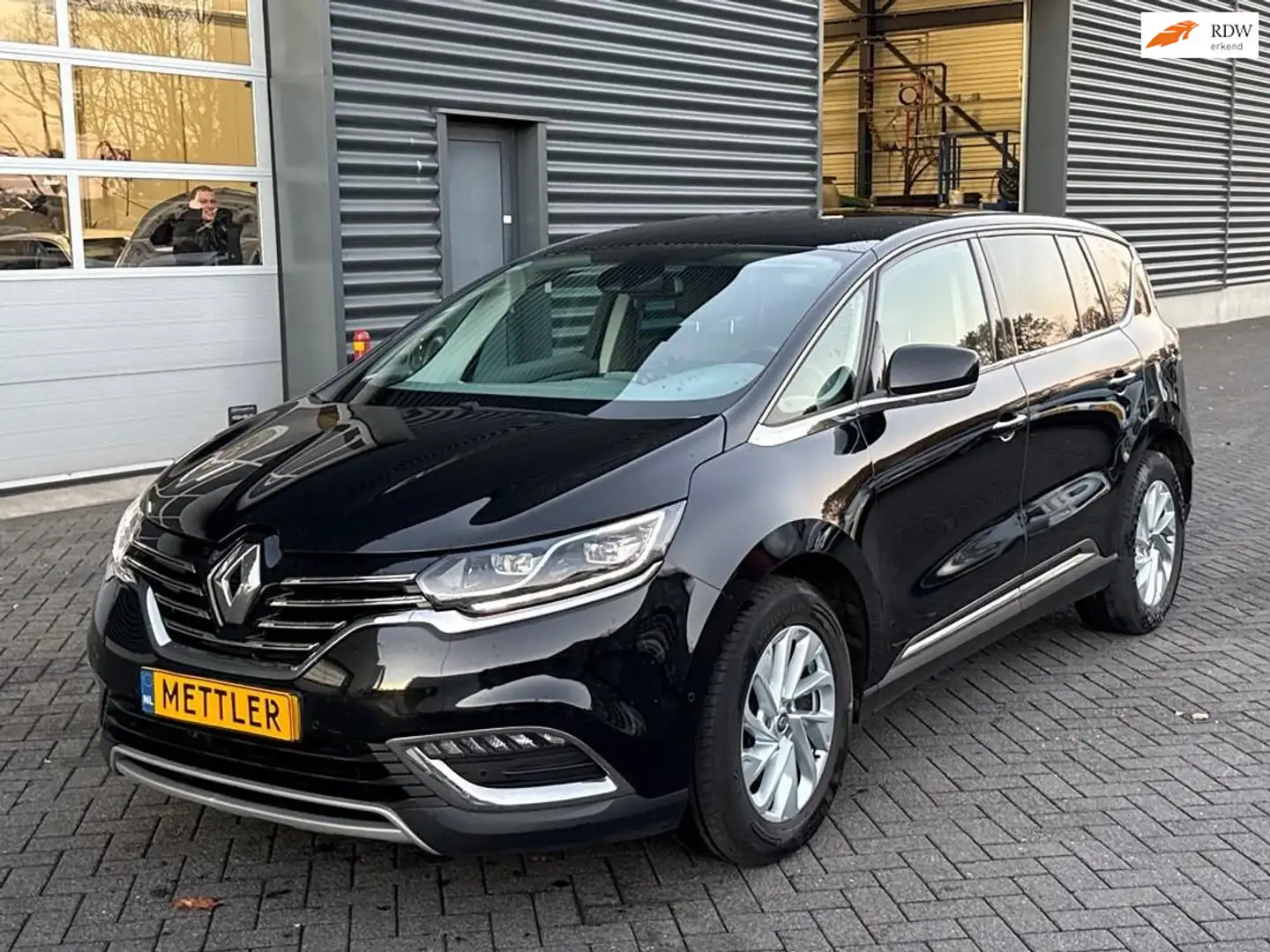 Renault Espace 1.6 dCi Dynamique 7 persoons, navigatie, PDC Zwart - 1