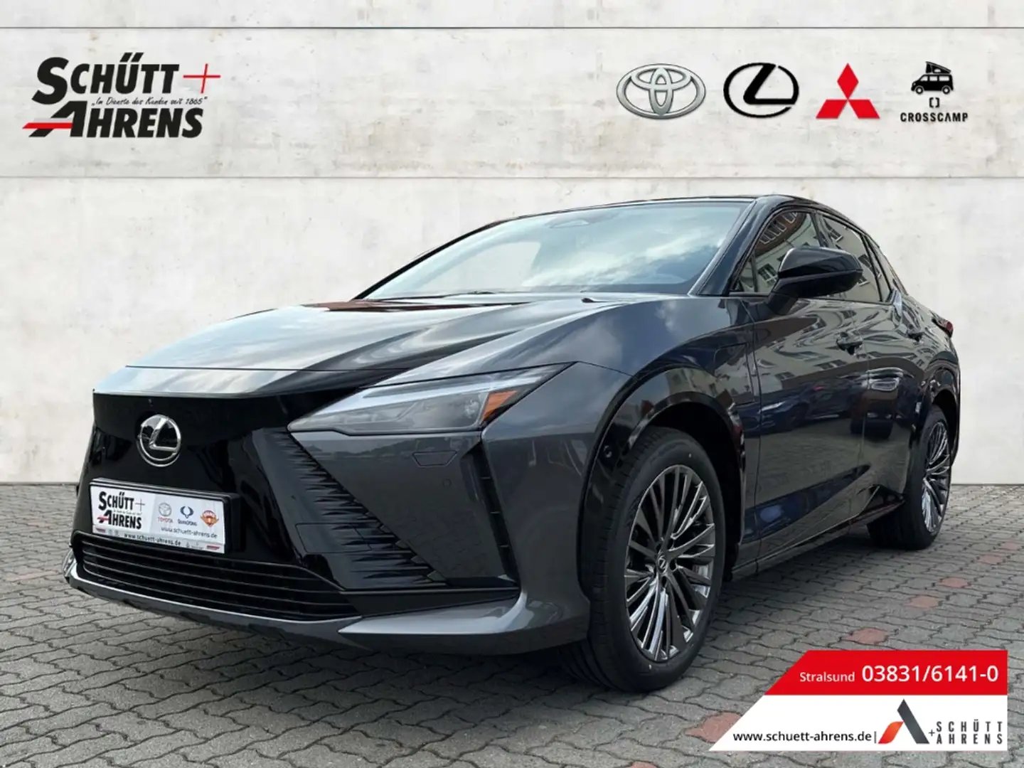 Lexus RZ 450e Luxury 4WD HUD MATRIX PANO NAV ASSI 360° SHZ Gri - 1