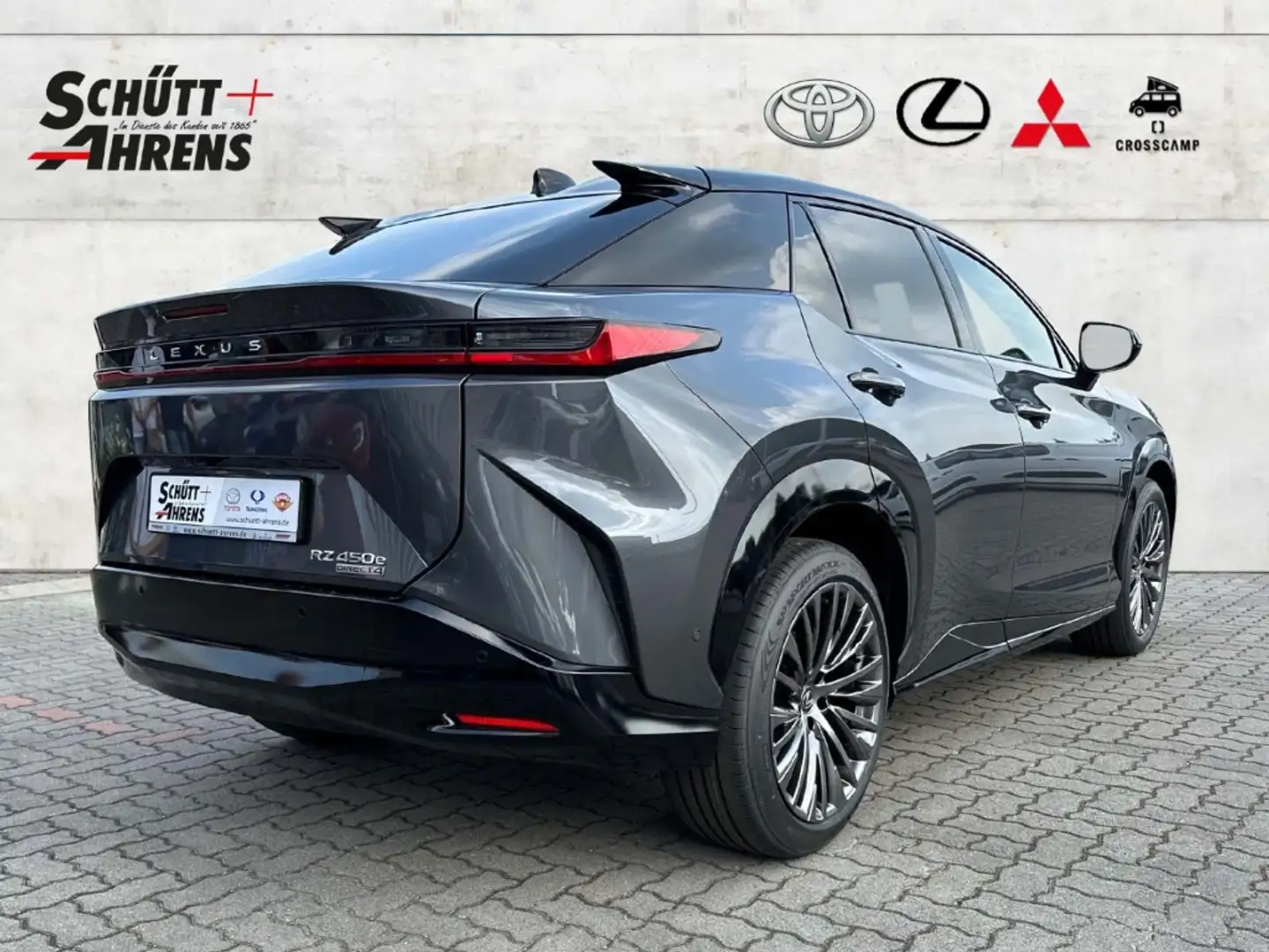 Lexus RZ 450e Luxury 4WD HUD MATRIX PANO NAV ASSI 360° SHZ Gri - 2
