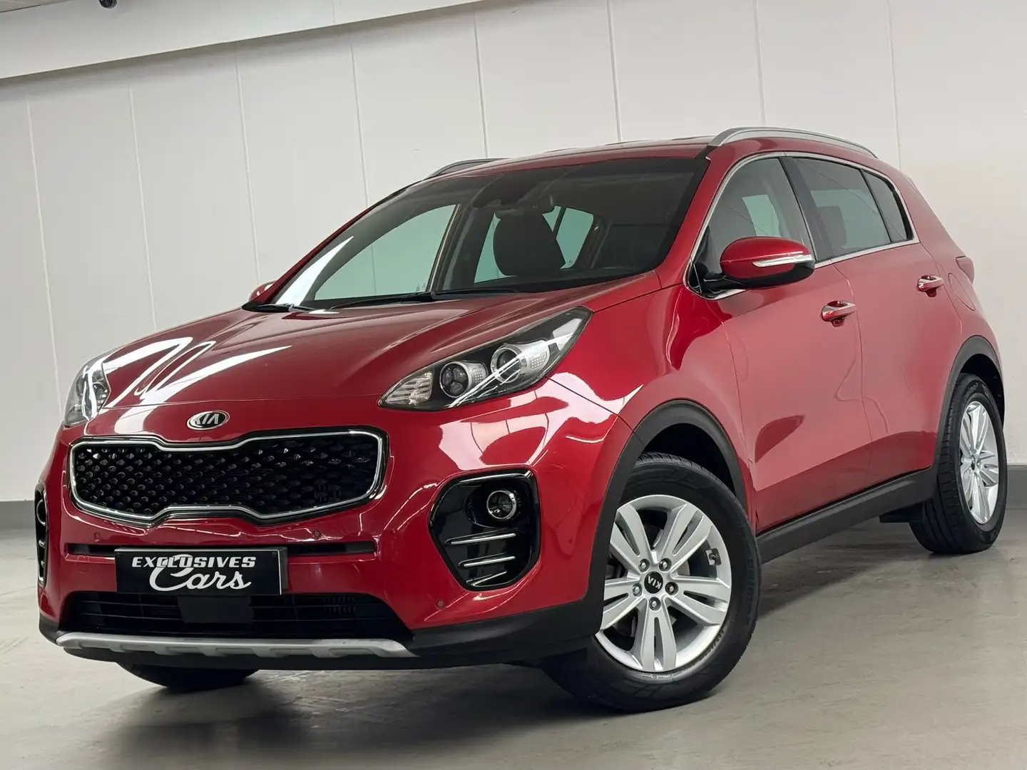 Kia Sportage 1.6I 2WD !! 39000 KM !! GPS CAMERA CLIM REG JA Kırmızı - 1