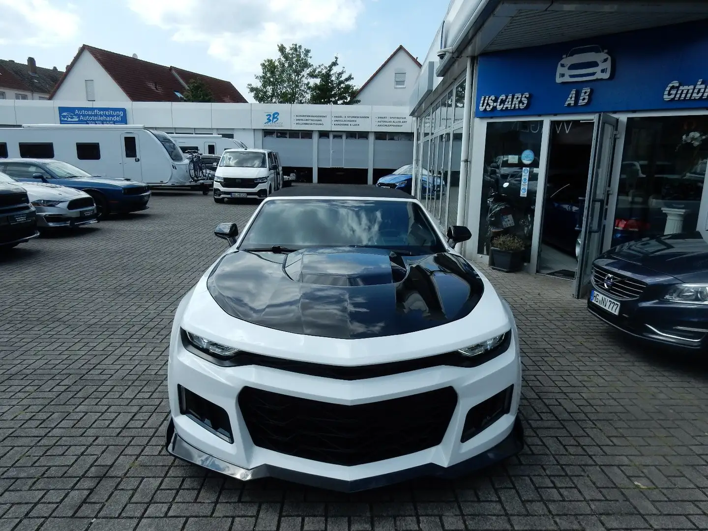Chevrolet Camaro 6,2Ltr.V8 CABRIO* Brembo* Memory *TOPVOLL Blanco - 2