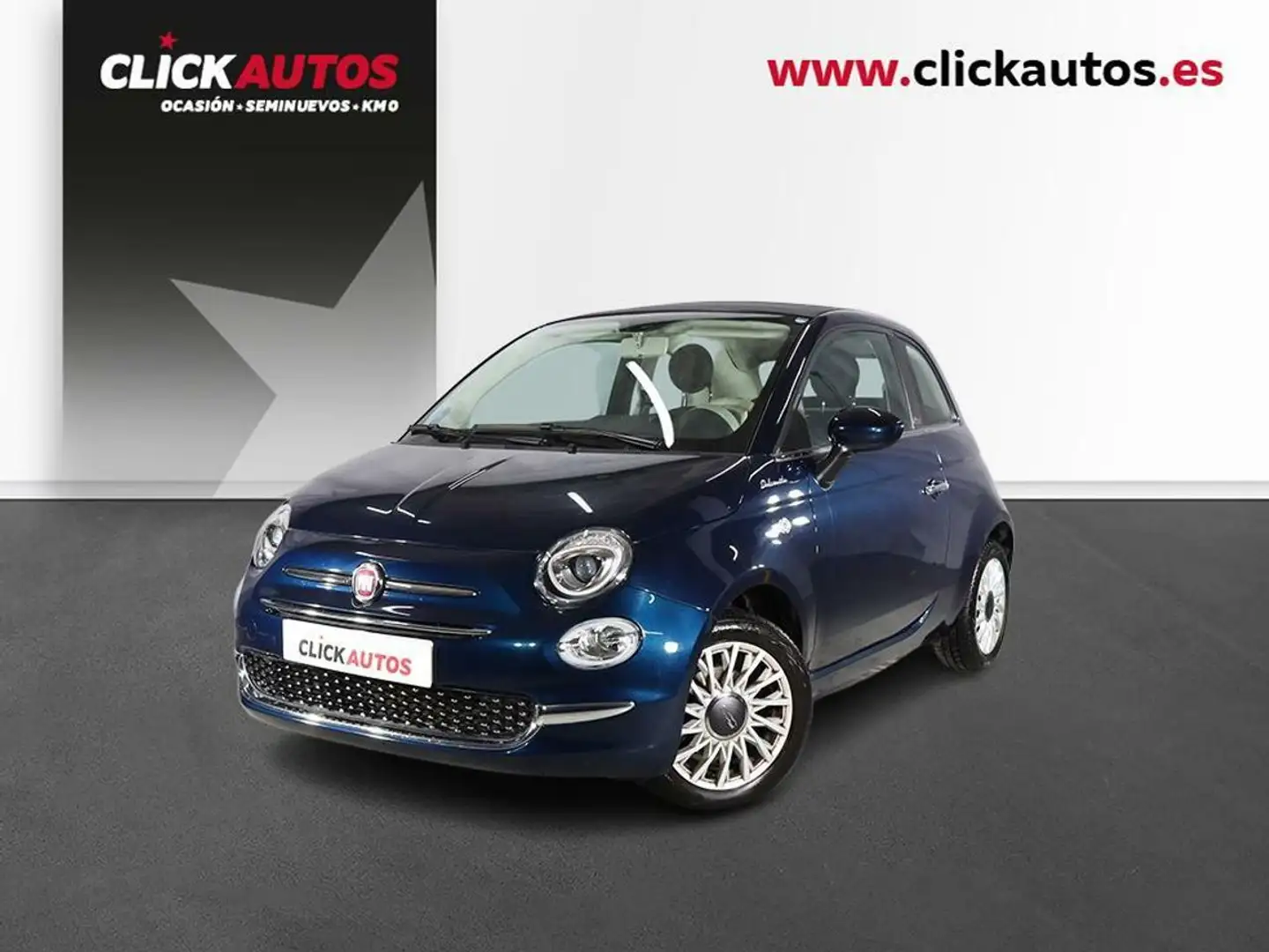 Fiat 500C C 1.0 Hybrid 70CV Dolcevita Azul - 1