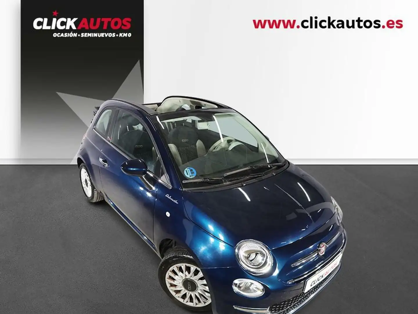 Fiat 500C C 1.0 Hybrid 70CV Dolcevita Azul - 2