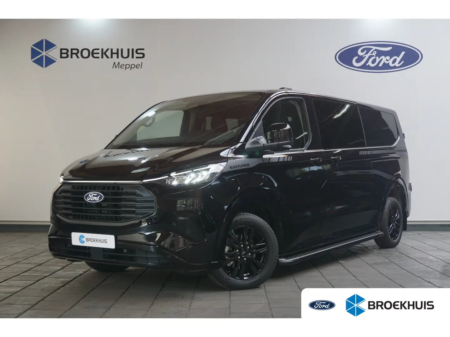 Ford Transit Custom 320 2.5 PHEV L2H1 Limited Black Platinum Dubbel Ca - 1