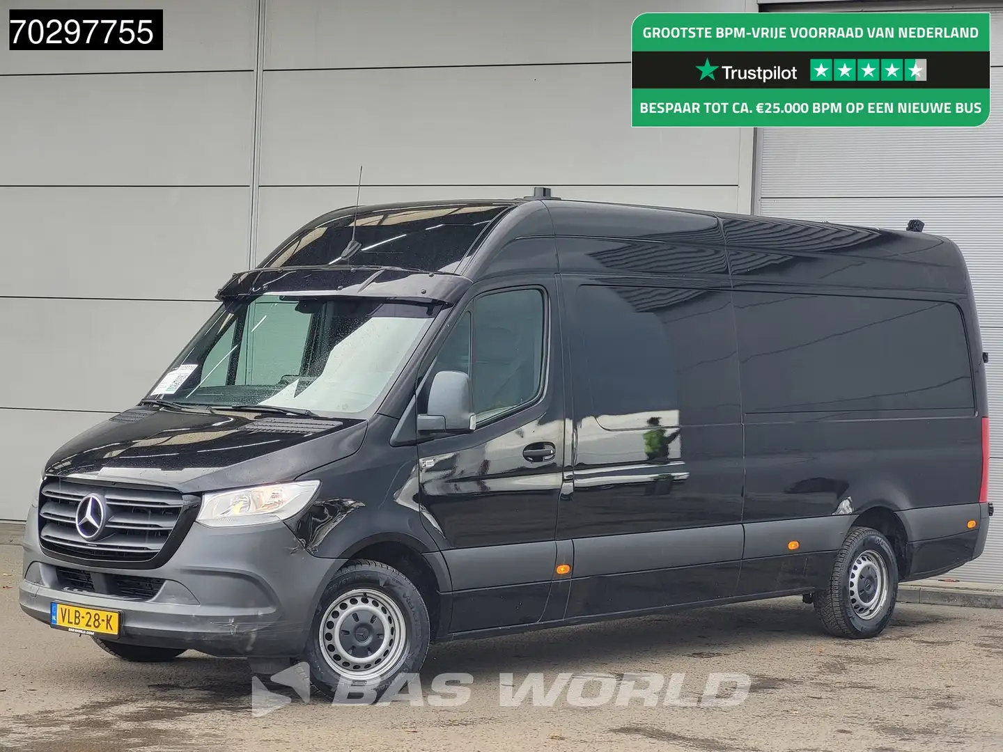 Mercedes-Benz Sprinter 316 CDI L3H2 Trekhaak 160PK Navi Airco Cruise Came Noir - 1