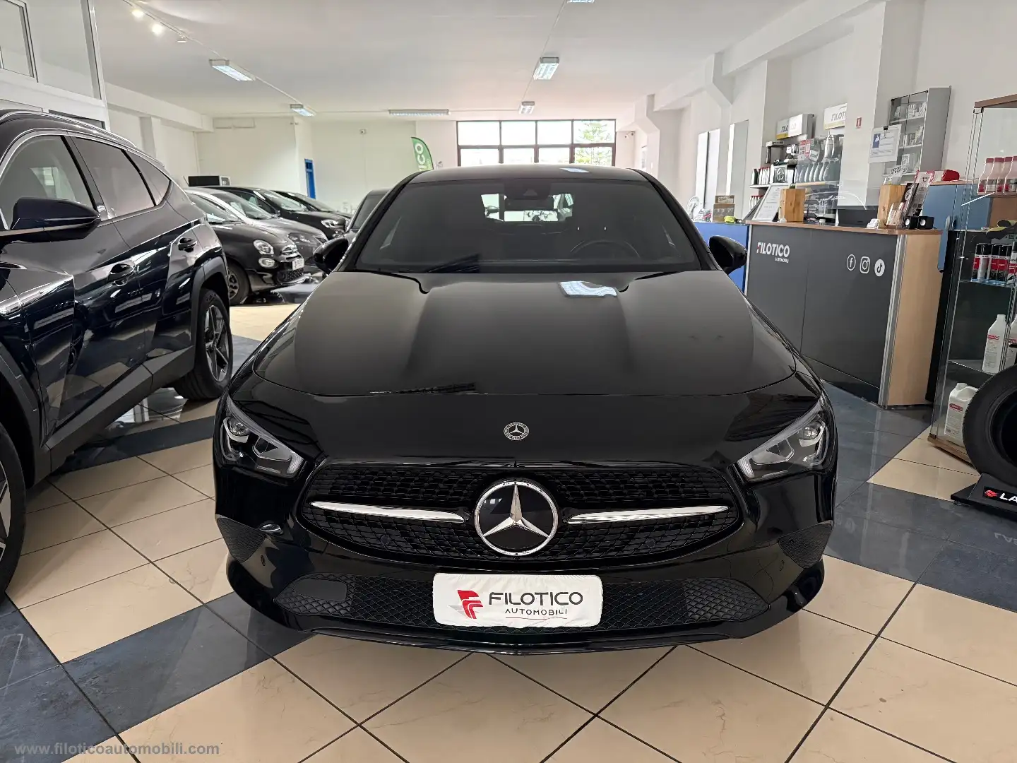 Mercedes-Benz CLA 180 CLA 200 d Sport COUPE 150CV LED - PELLE - FULL OPT Schwarz - 2
