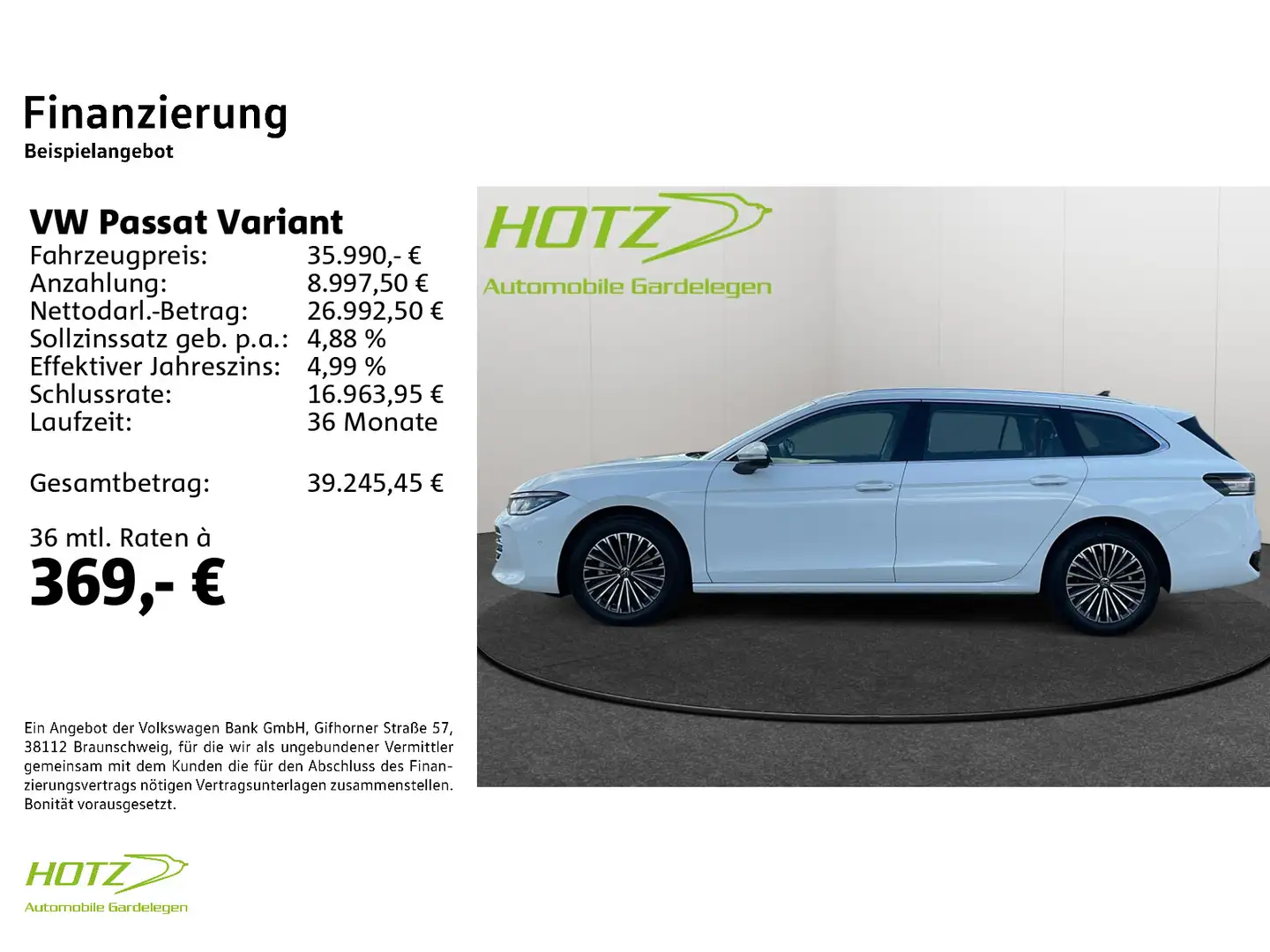 Volkswagen Passat Variant 1.5 eTSI DSG Elegance NAVI/IQ/HEA Bianco - 2