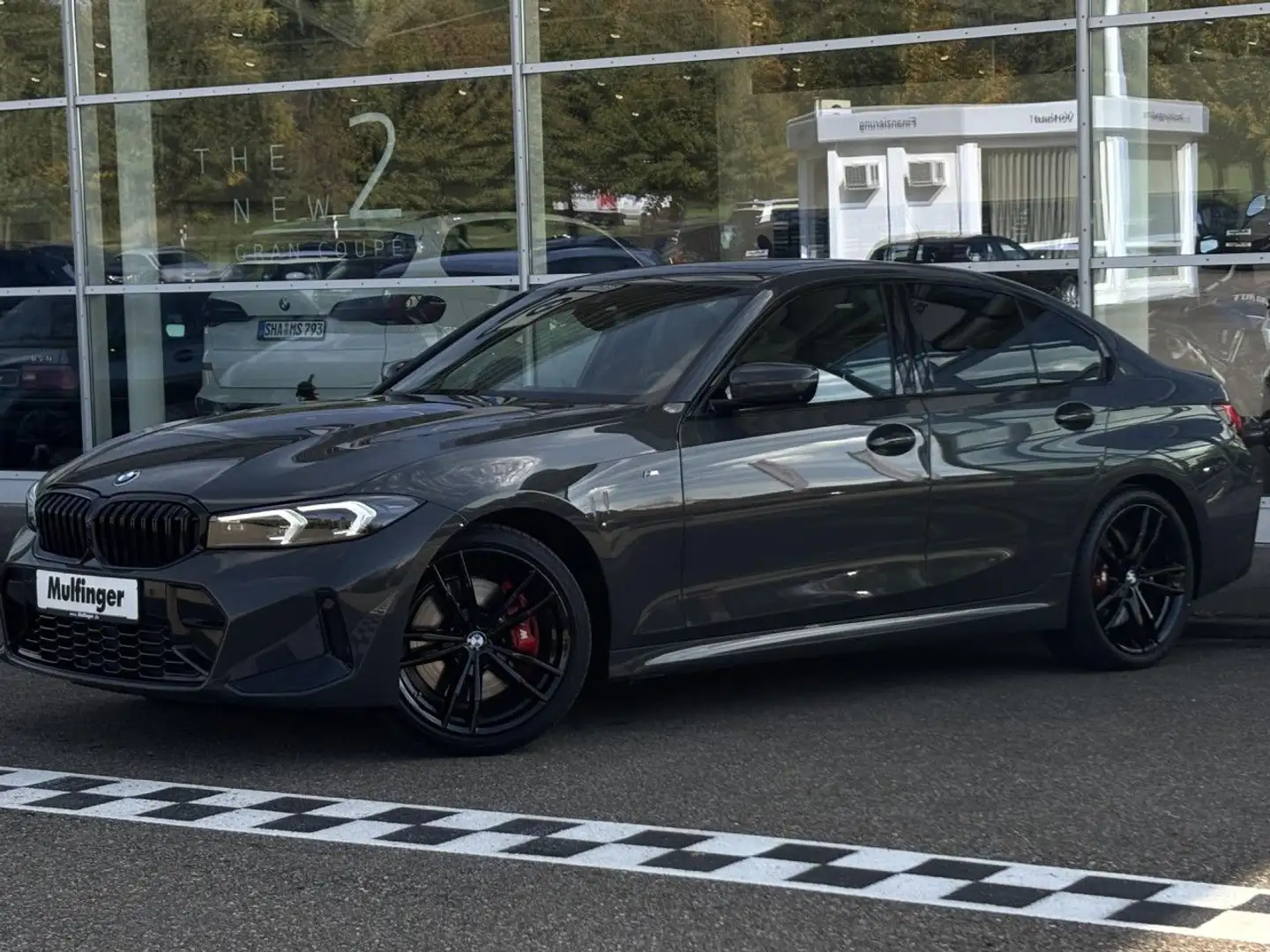 BMW 330 i xDrive M Sport Pro SurView HUD GlasDach.19" Gris - 2