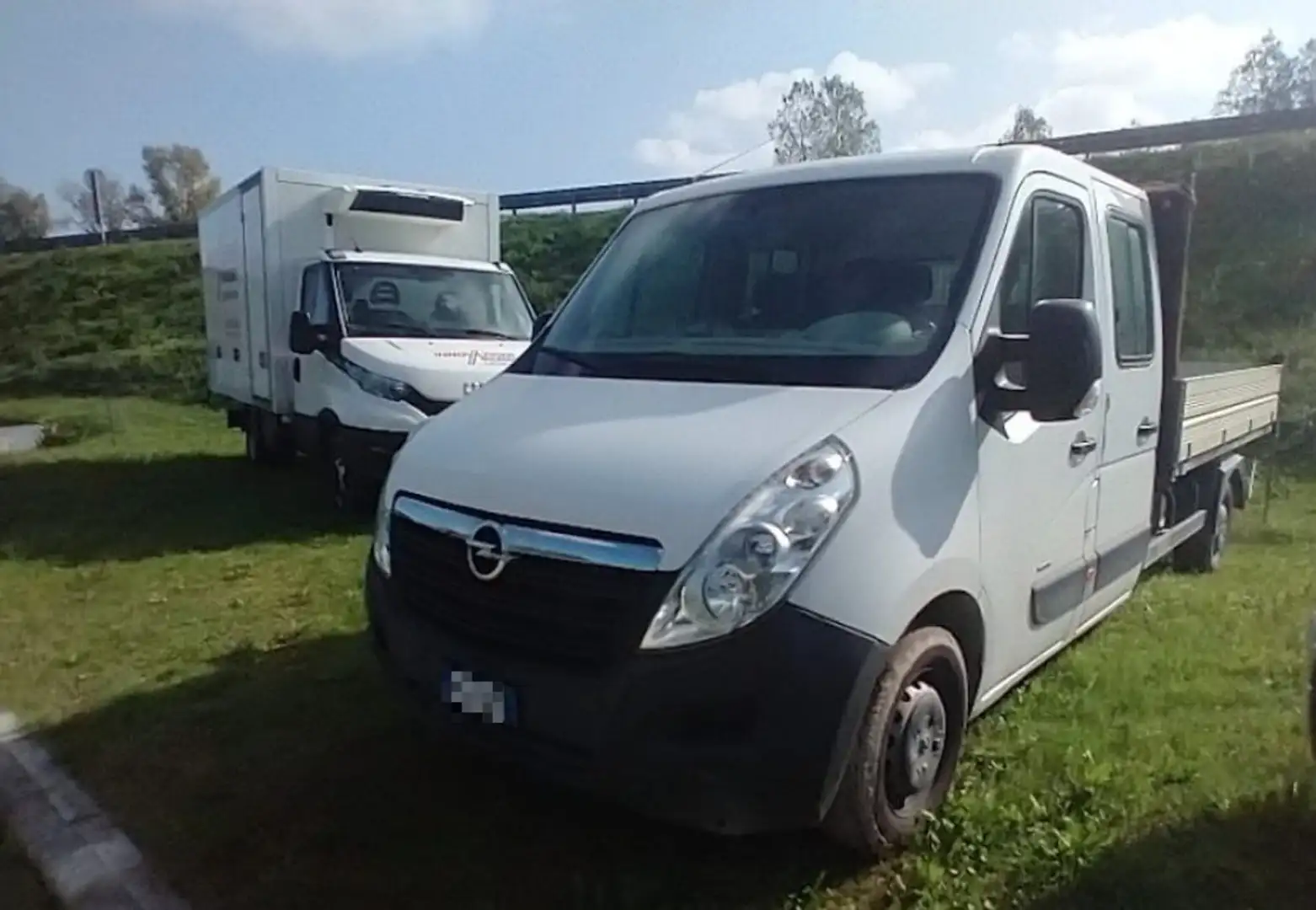 Opel Movano 35 2.3 CDTI 130CV L3 FWD DC CASSONE RIBALTABILE Bianco - 2