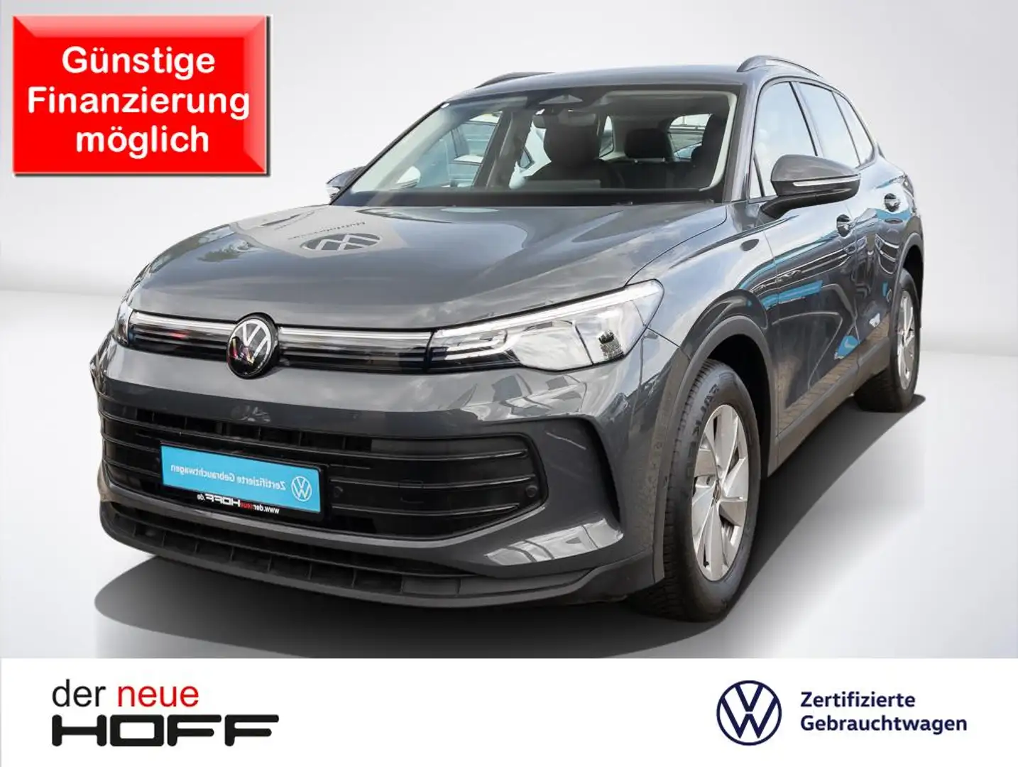 Volkswagen Tiguan 1.5 eTSI DSG 3,99 AHK Kamera Navi Grijs - 1
