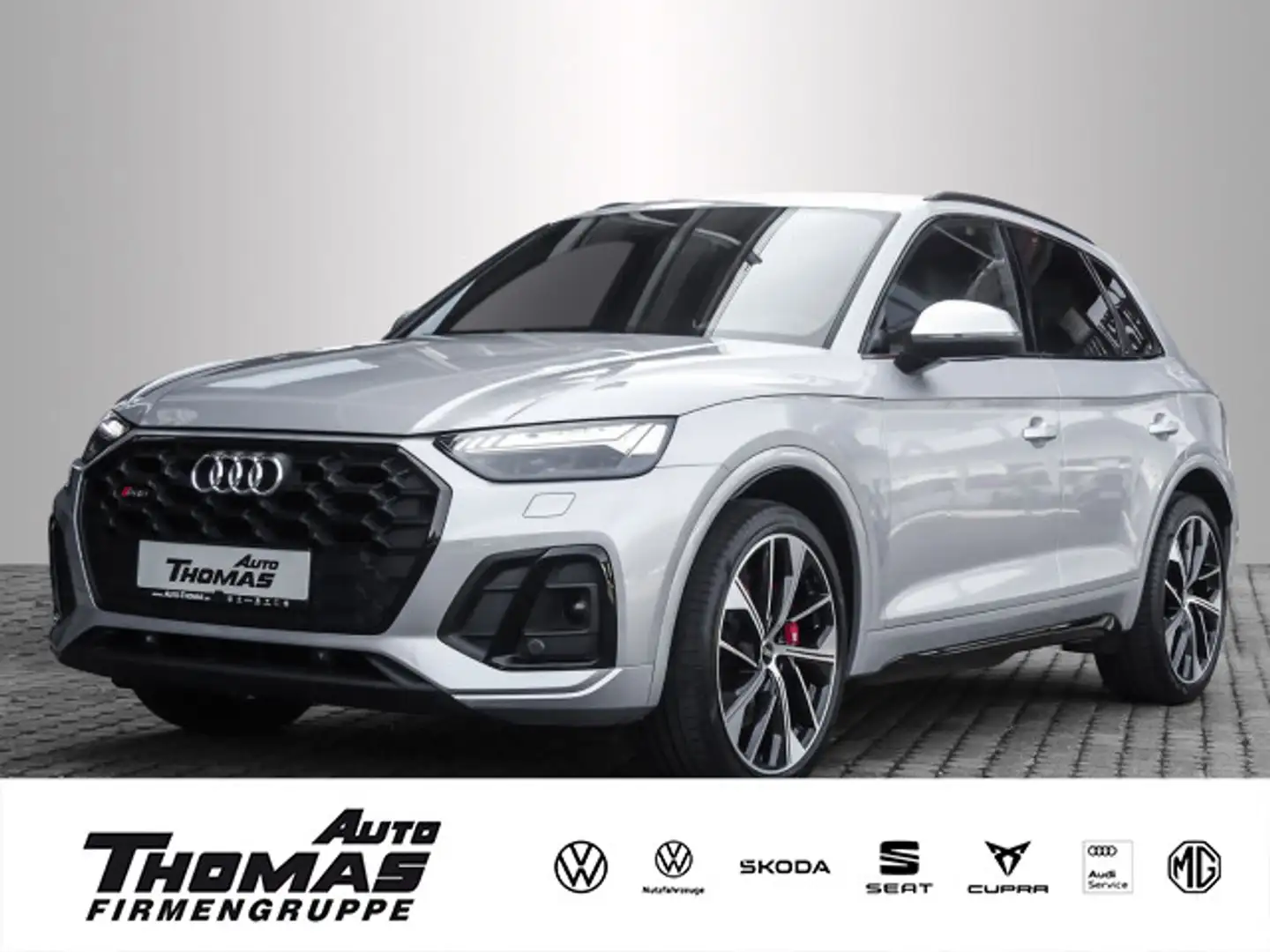 Audi SQ5 3.0 TDI quattro Tiptronic MATRIX+B&O+AHK Silber - 1