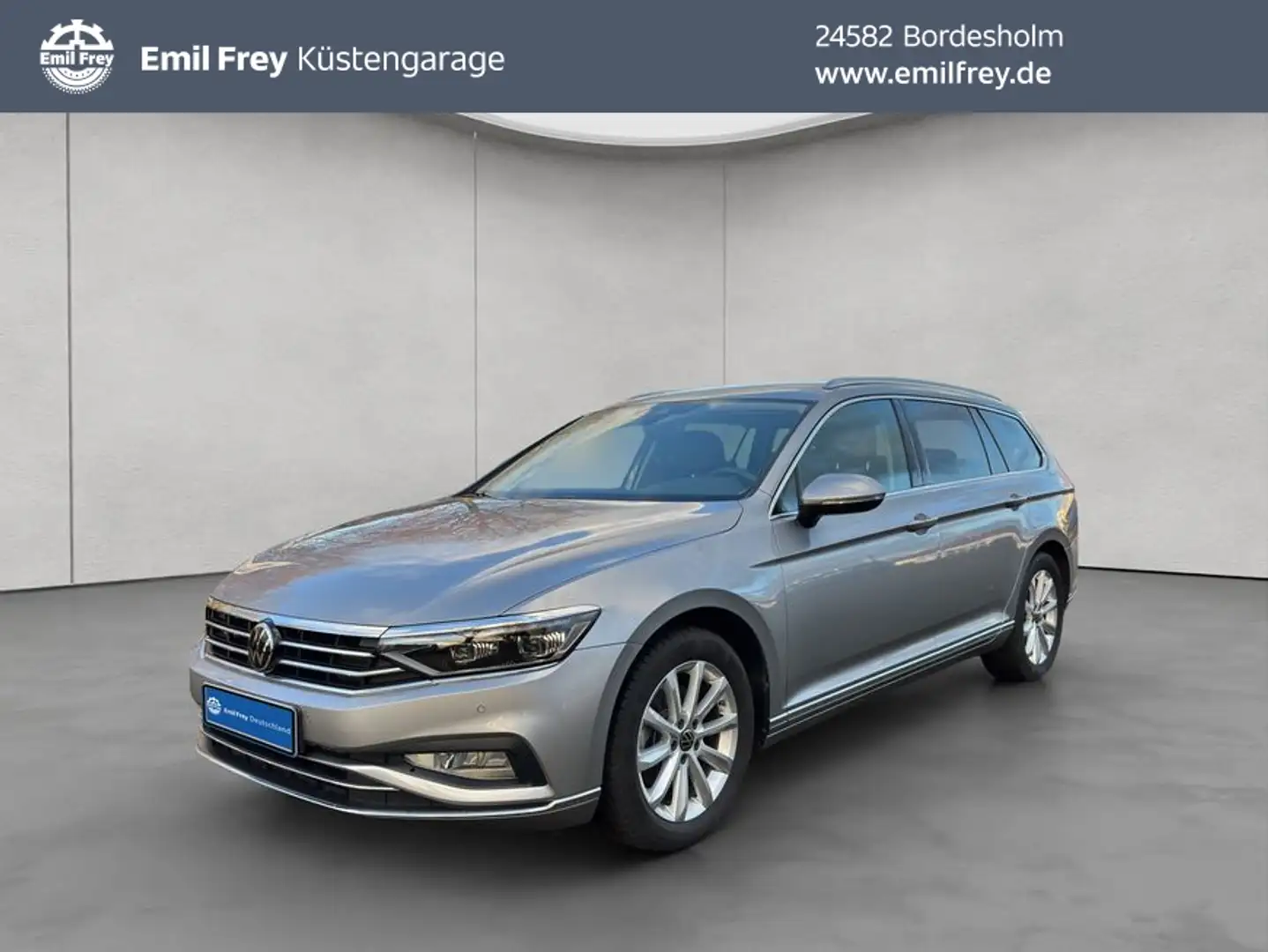 Volkswagen Passat Variant 2,0 TDI DSG Elegance AHK ACC KAME Silber - 1