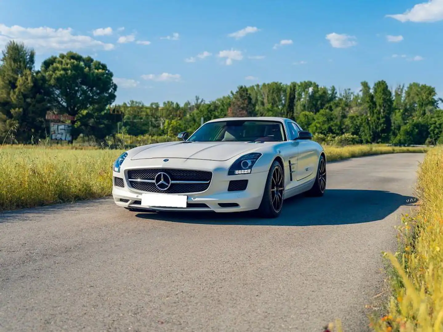 Mercedes-Benz SLS SLS AMG Coupe GT w Gullwing Doors! Bianco - 1