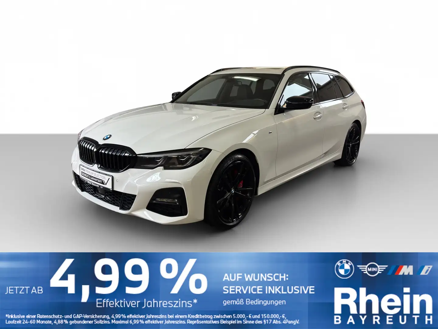 BMW 330 d xDrive Touring M Sport * TOP AUSSTATTUNG * * TOP Weiß - 1