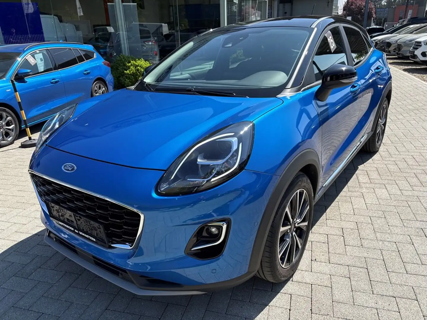 Ford Puma Titanium 1.0 125 pk automaat / 12 maanden garantie Bleu - 1