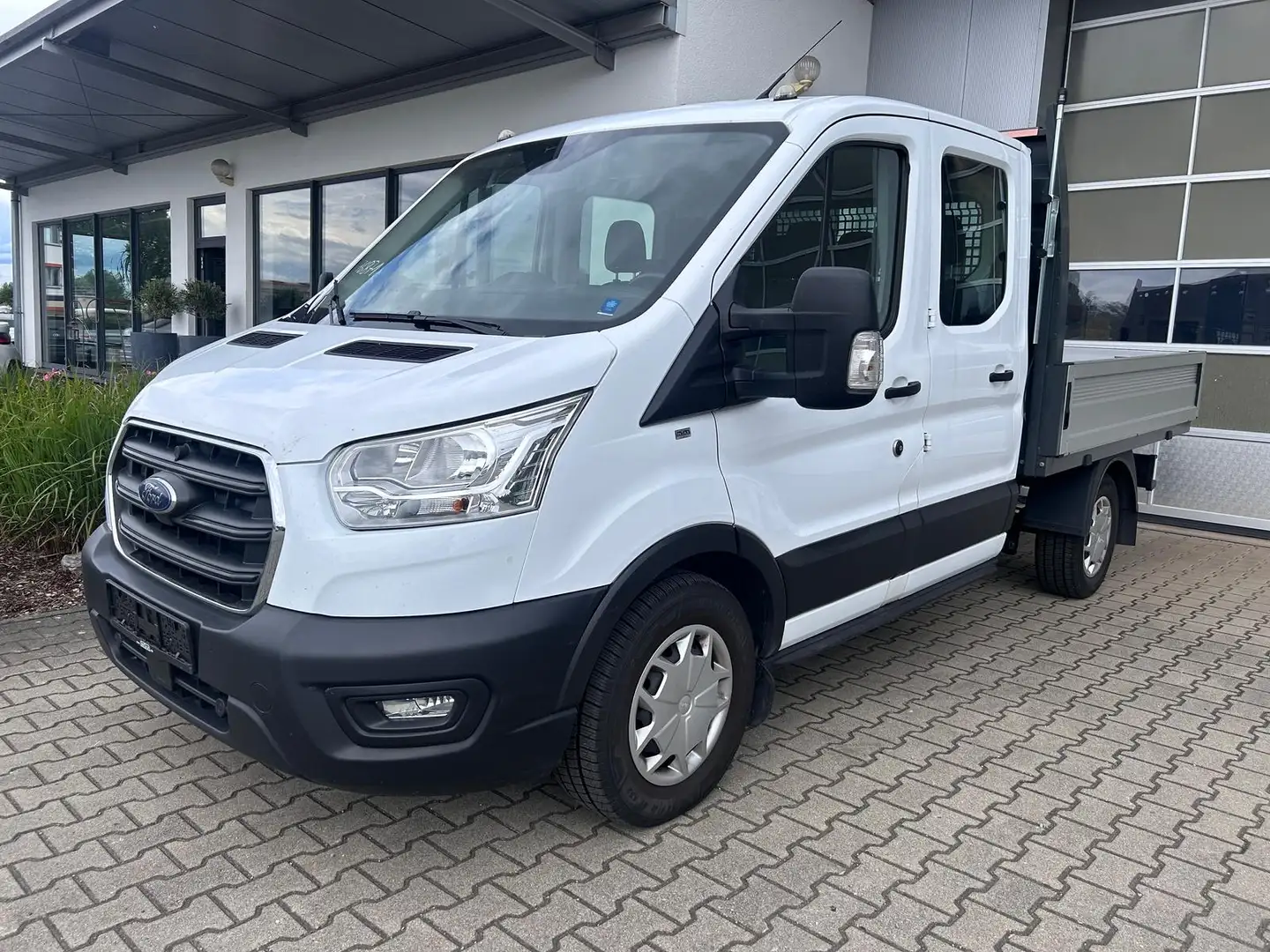 Ford Transit Doka 350 L3 7 Sitze 4x4 AHK Blanco - 1