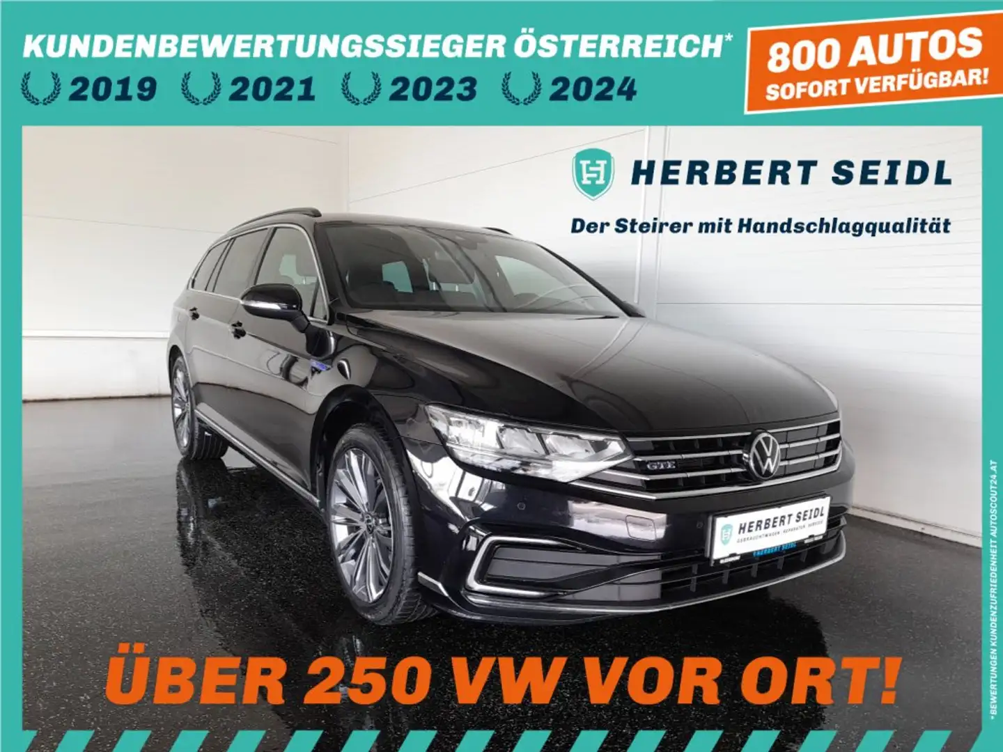 Volkswagen Passat Variant GTE PHEV DSG *18 ZOLL / VIRTUELL / LED / NAVI / ACC / KAMERA / SPORT MASSAGESITZ* Schwarz - 1
