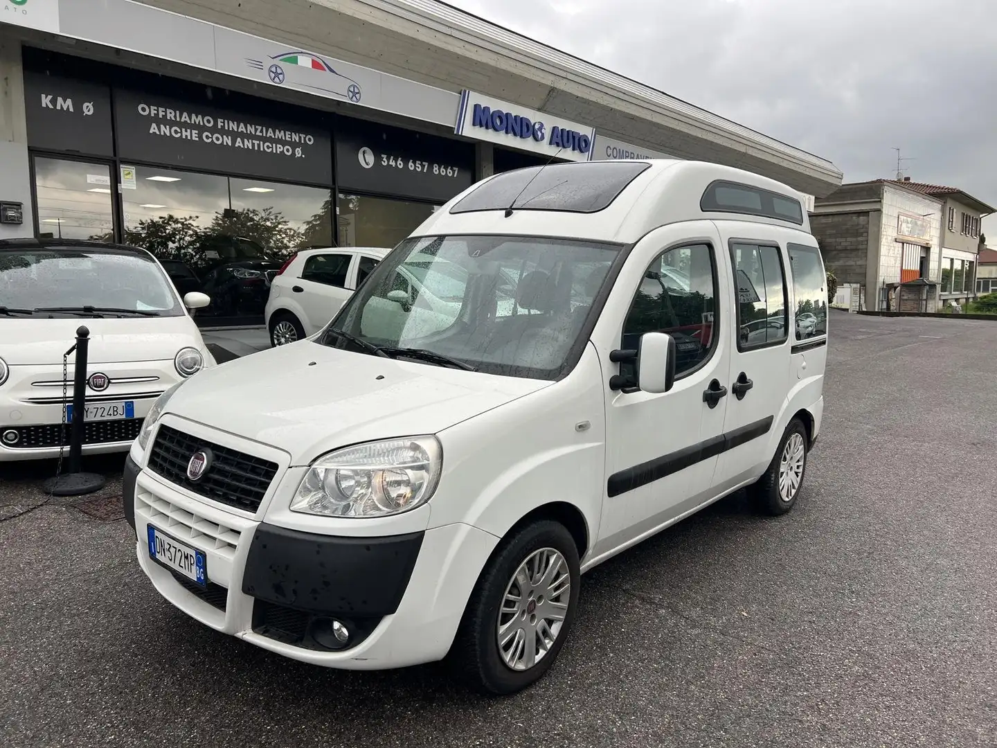 Fiat Doblo 1.9 mjt Active 120cv *TRASPORTO-DISABILI* Blanco - 1